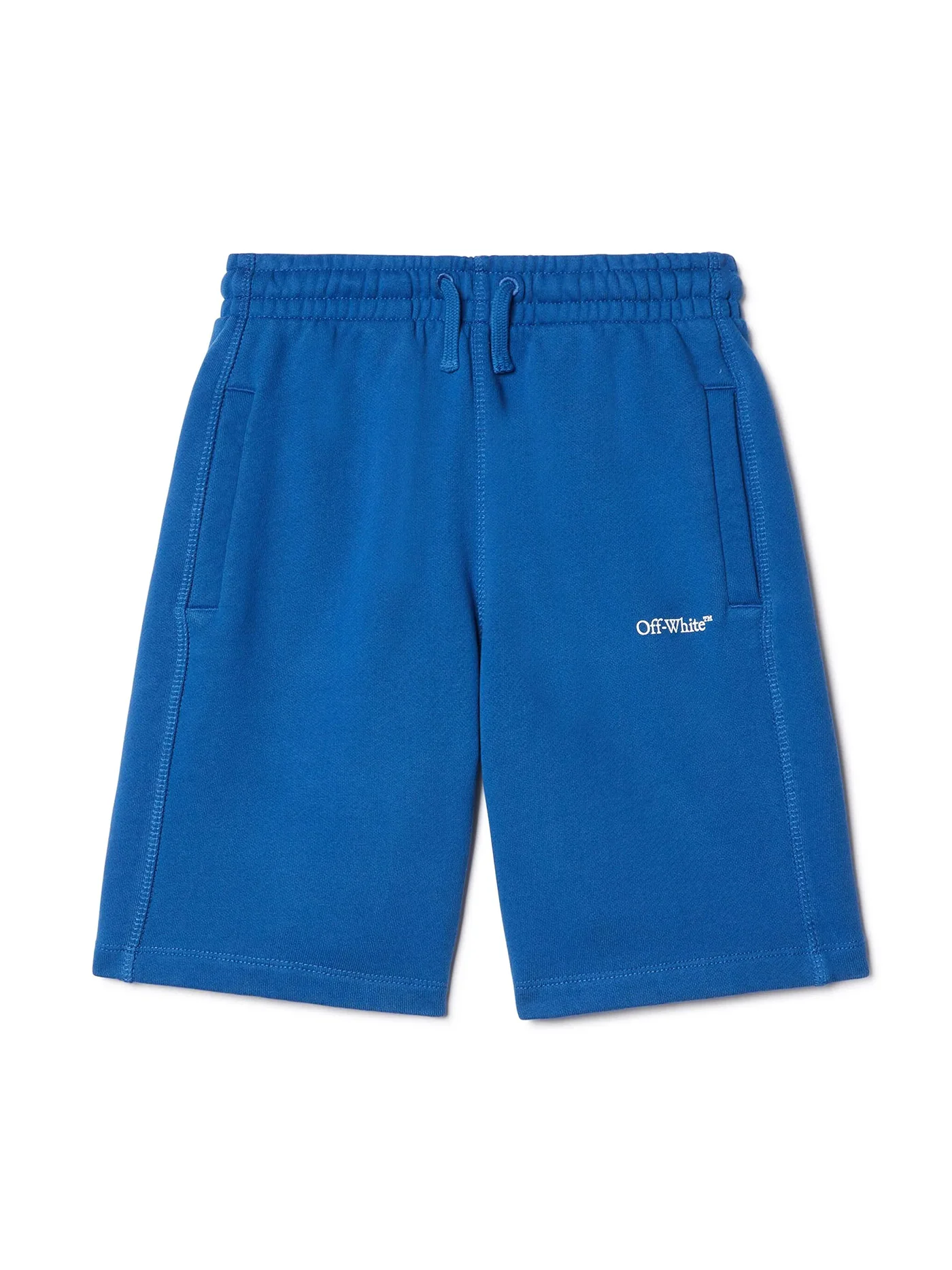 Shorts in blue cotton
