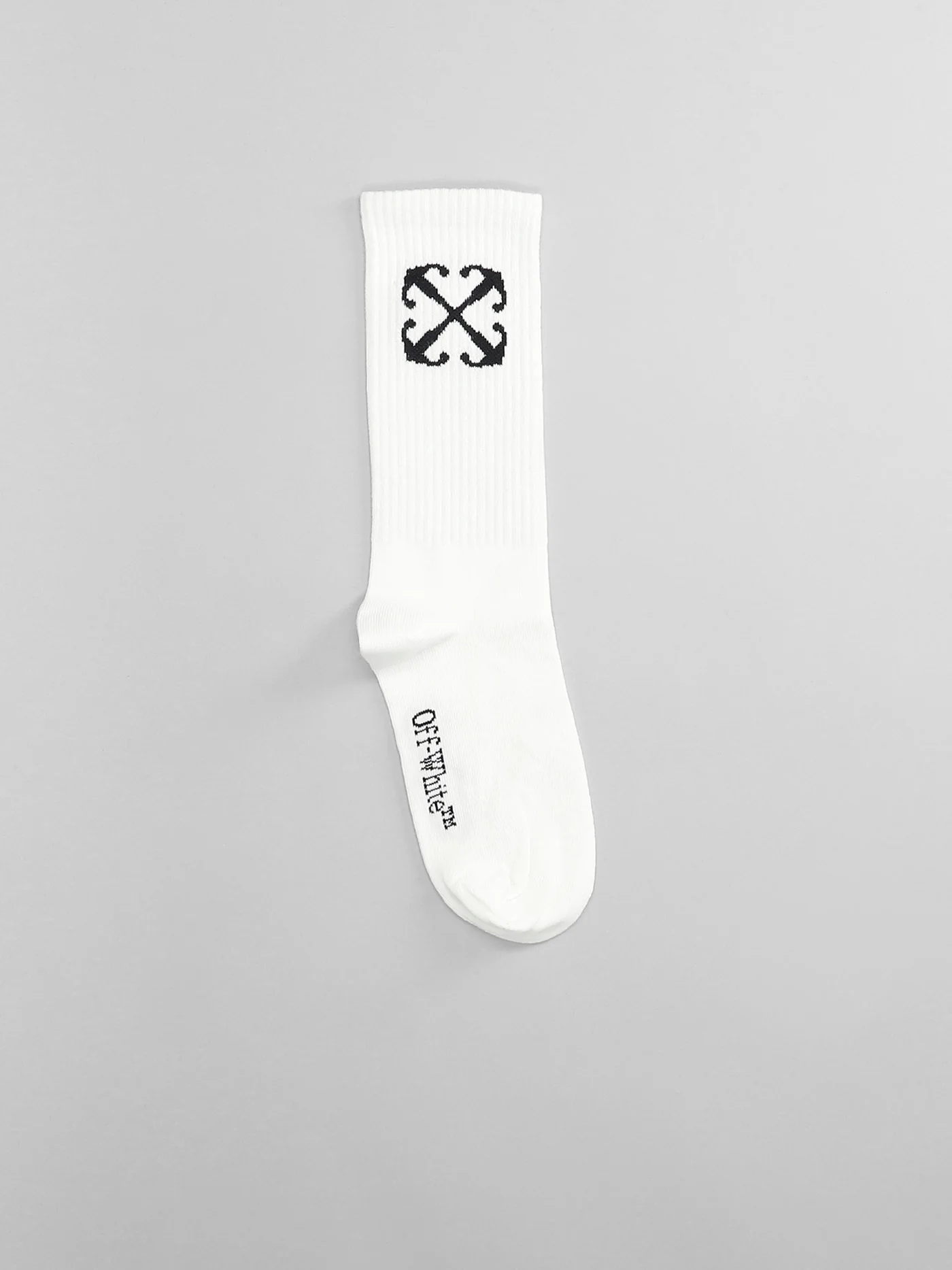 Socks in white cotton - Image 2