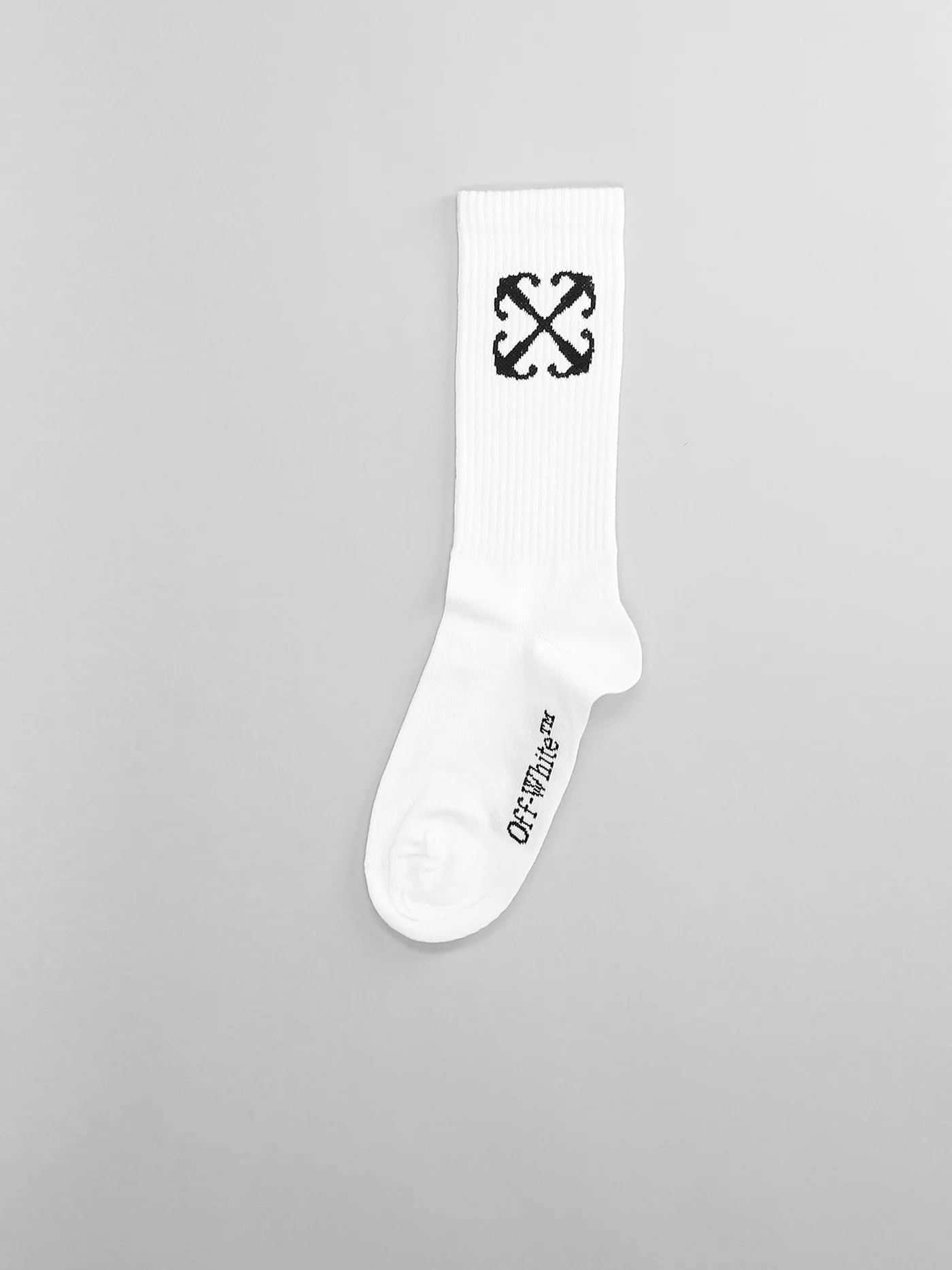 Socks in white cotton - Image 3