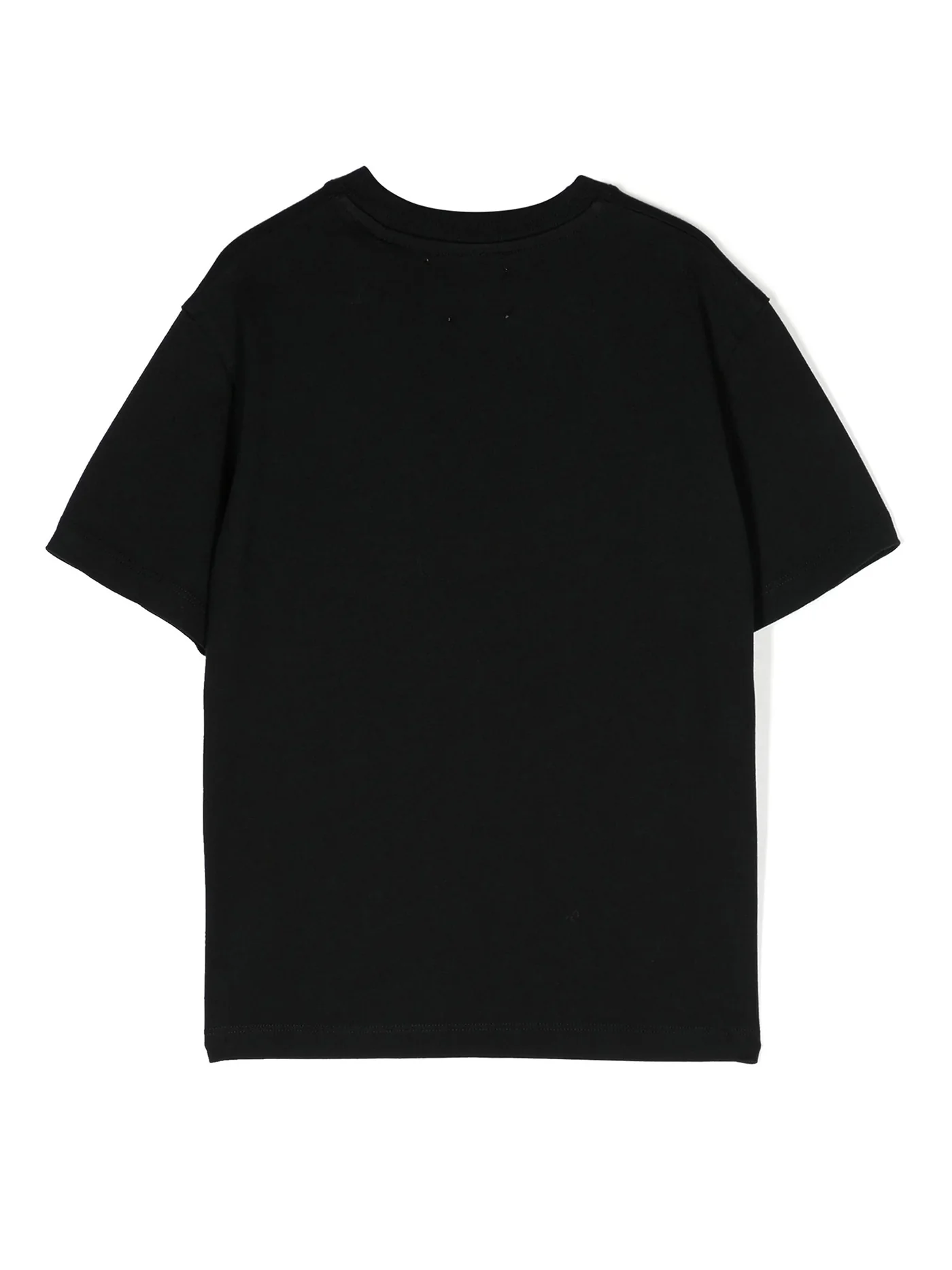 T-Shirt in black cotton - Image 2