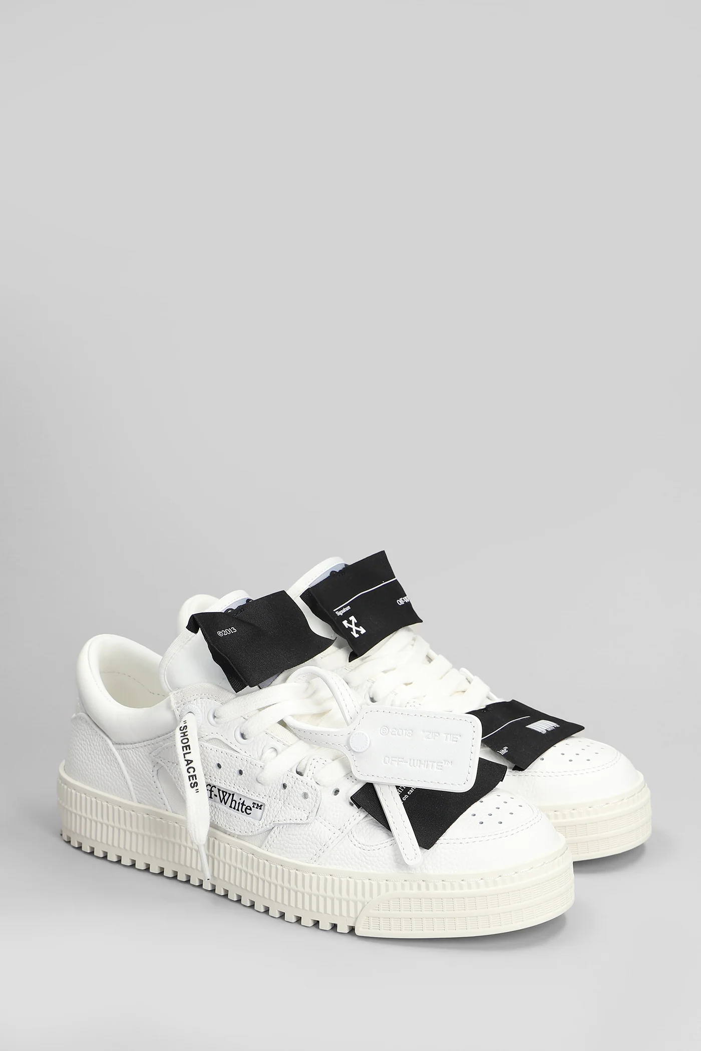 Low top 3.0 off cour Sneakers in white leather - Image 2