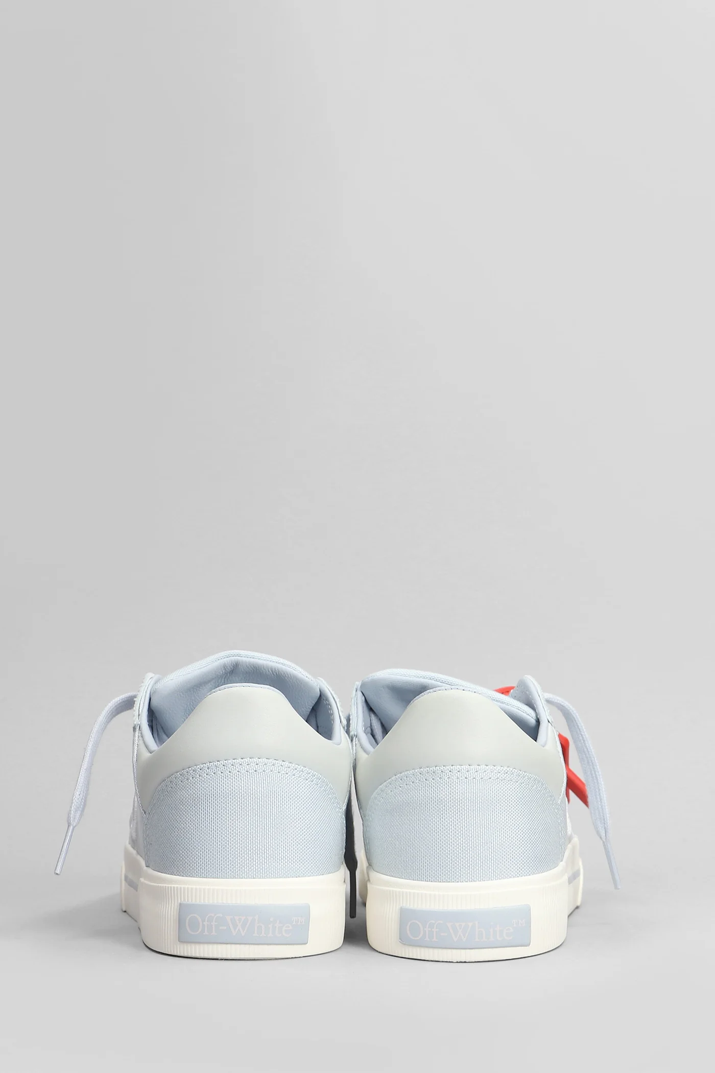 New low vulcanized Sneakers in cyan cotton - Image 4