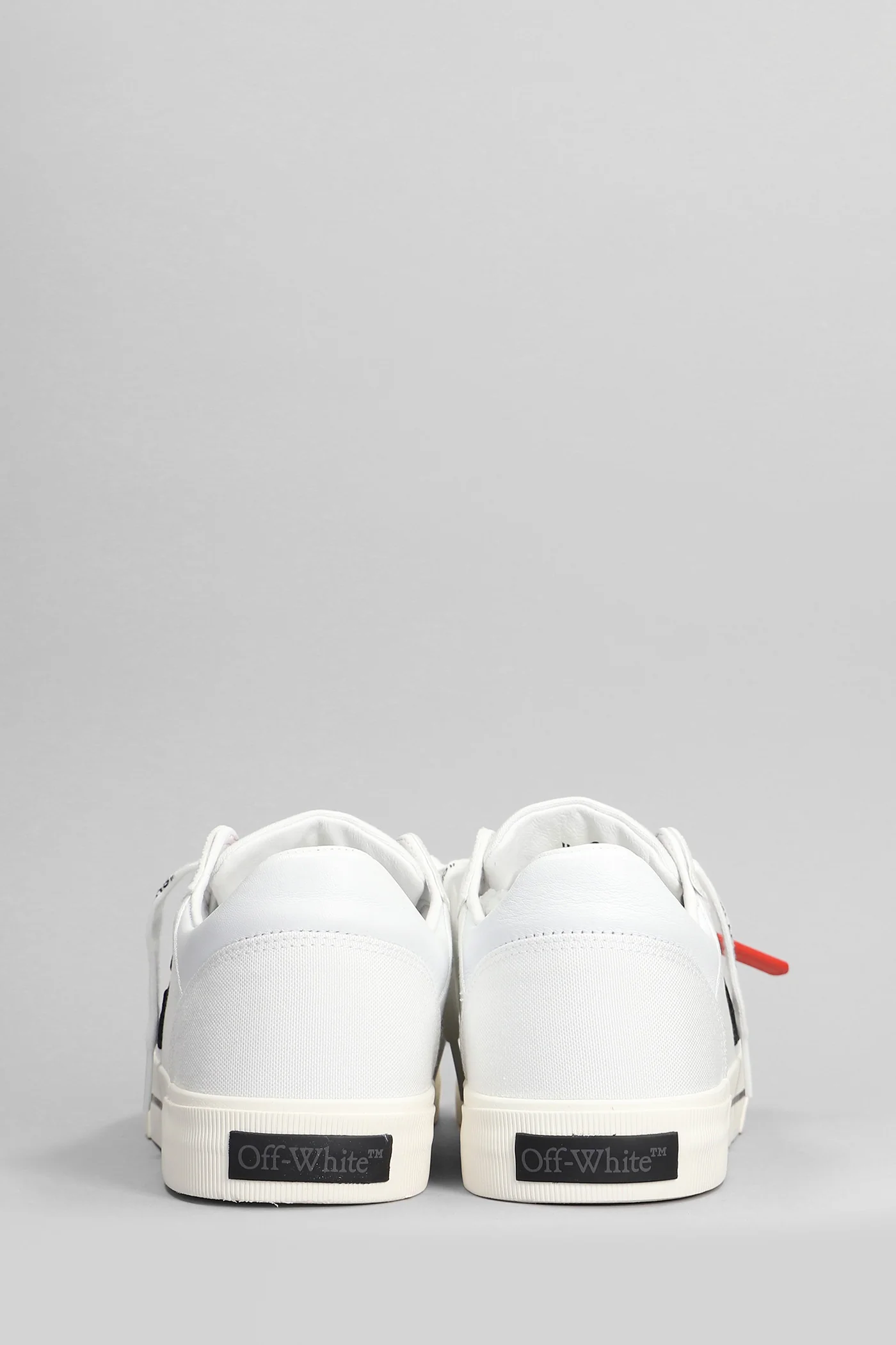 New low vulcanized Sneakers in white cotton - Image 4