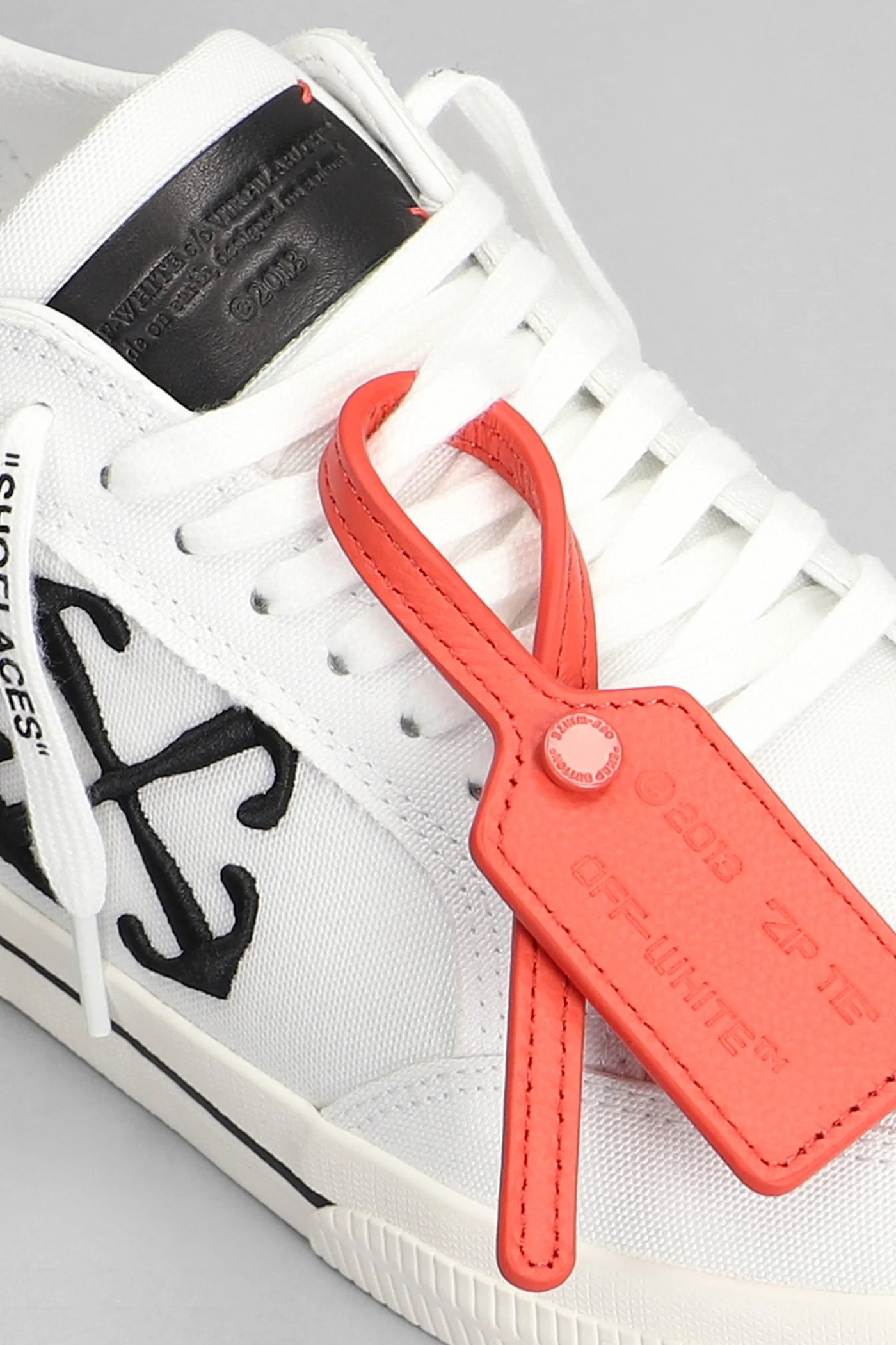 New low vulcanized Sneakers in white cotton - Image 5