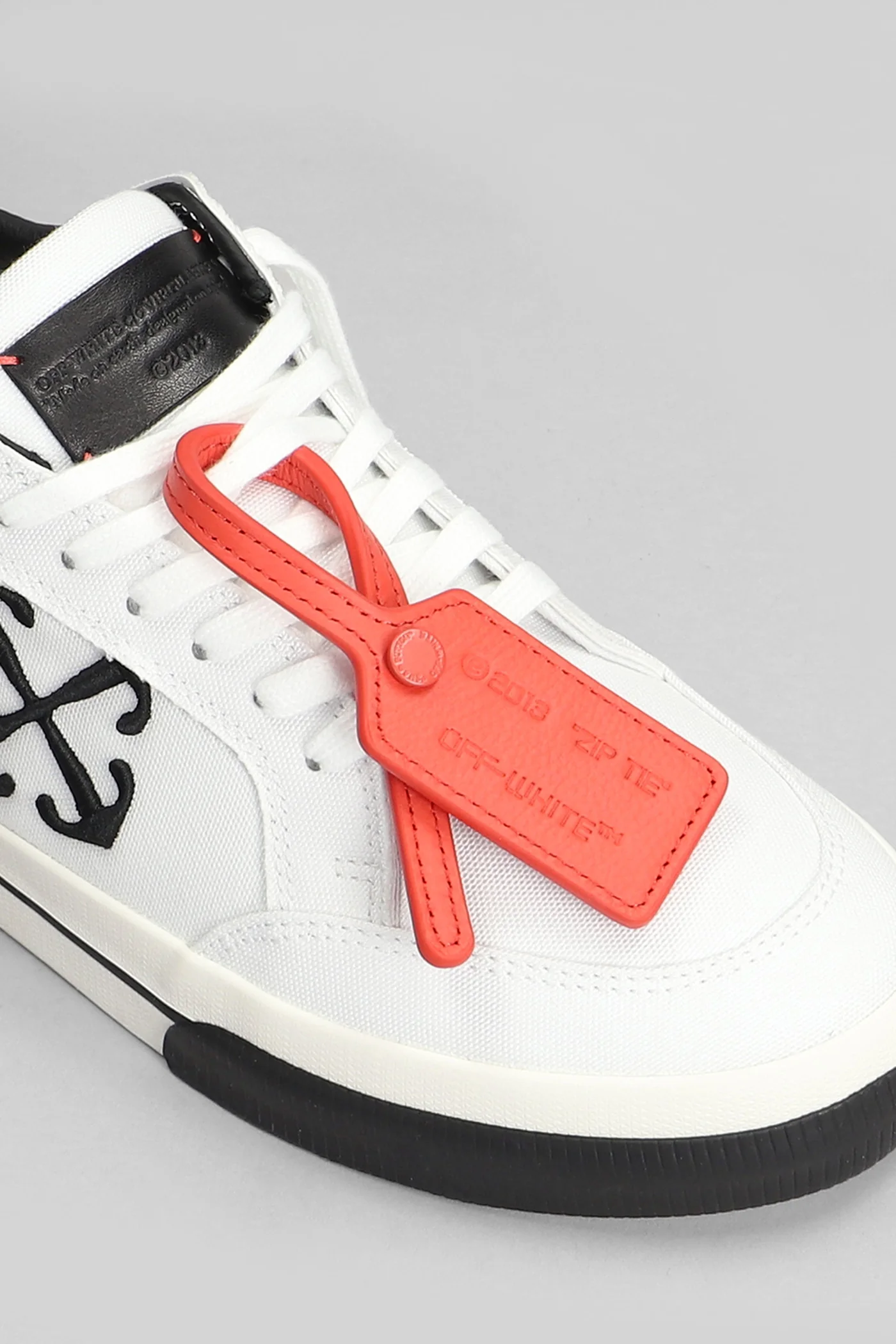 New low vulcanized Sneakers in white cotton - Image 5
