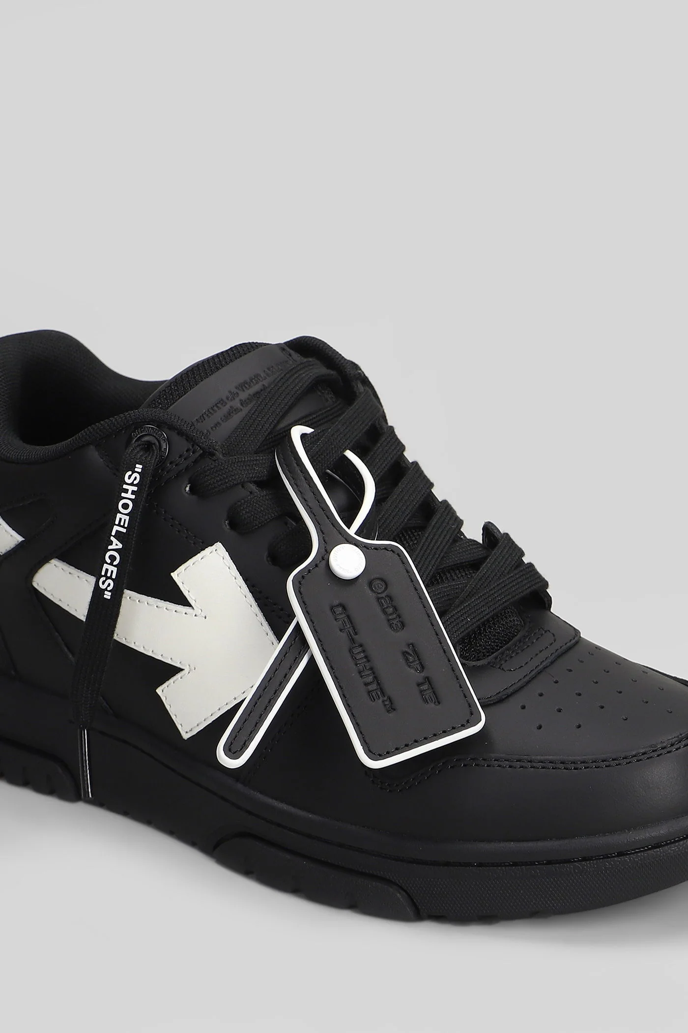 Out of office Sneakers in black leather - Image 5