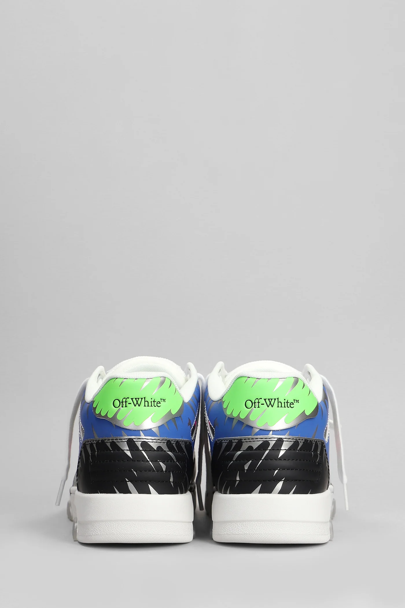 Out of office Sneakers in silver leather - Image 4