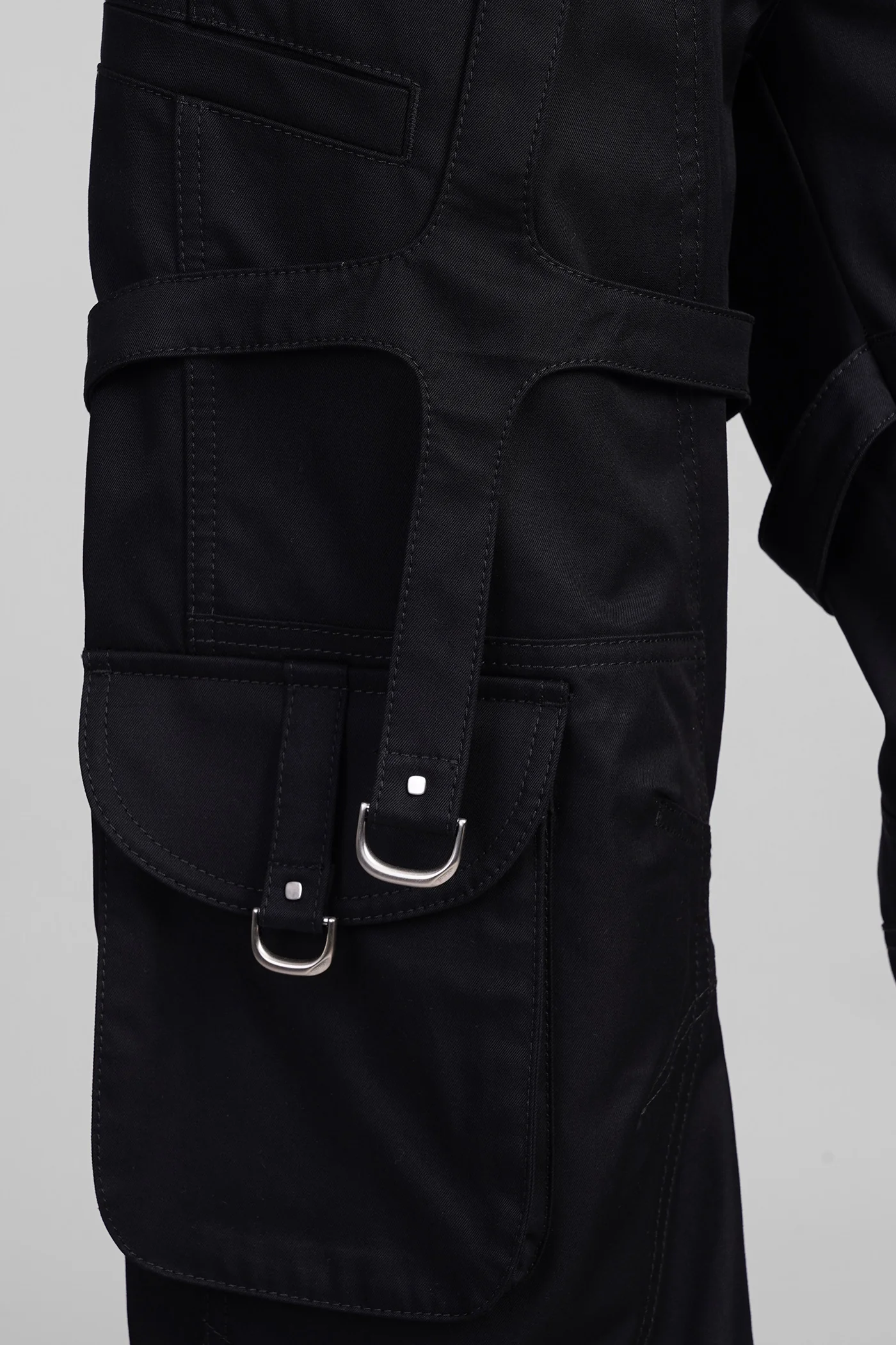 Pants in black cotton - Image 5