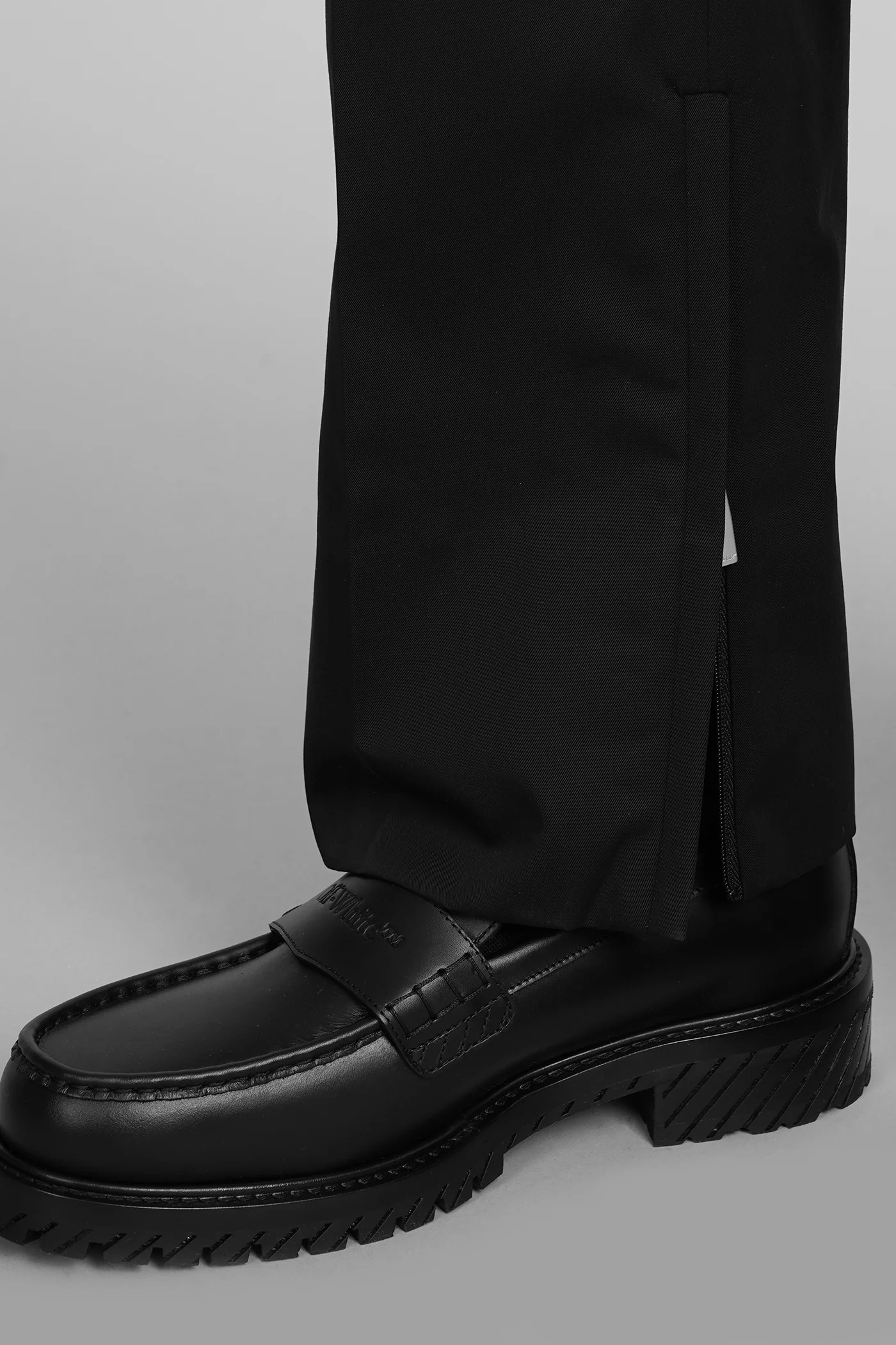 Pants in black cotton - Image 5