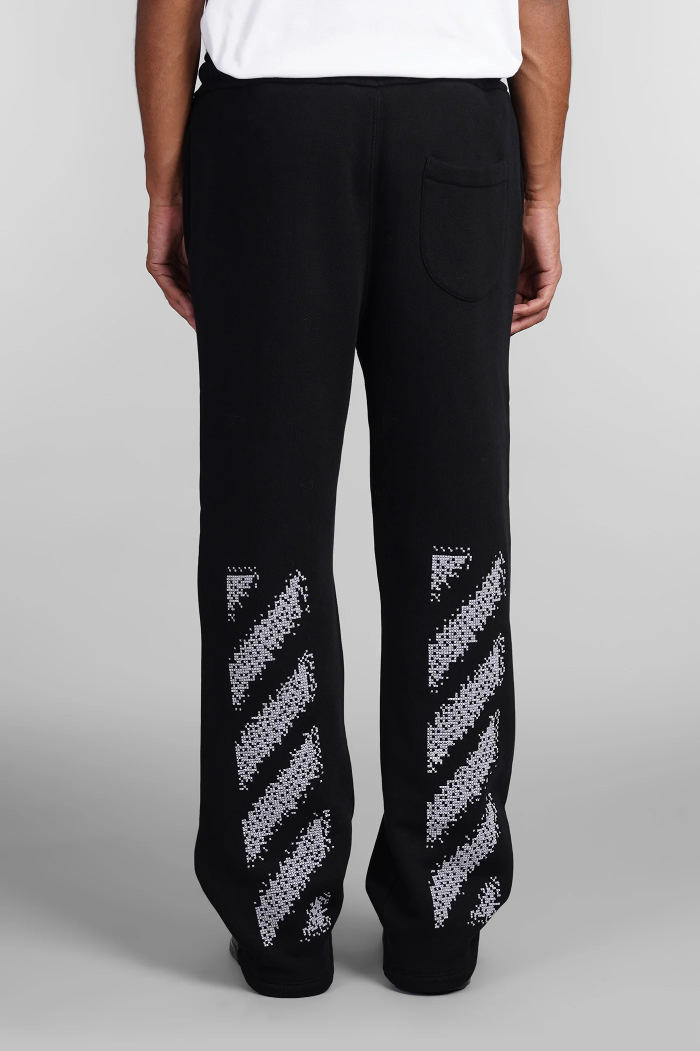 Pants in black cotton - Image 3