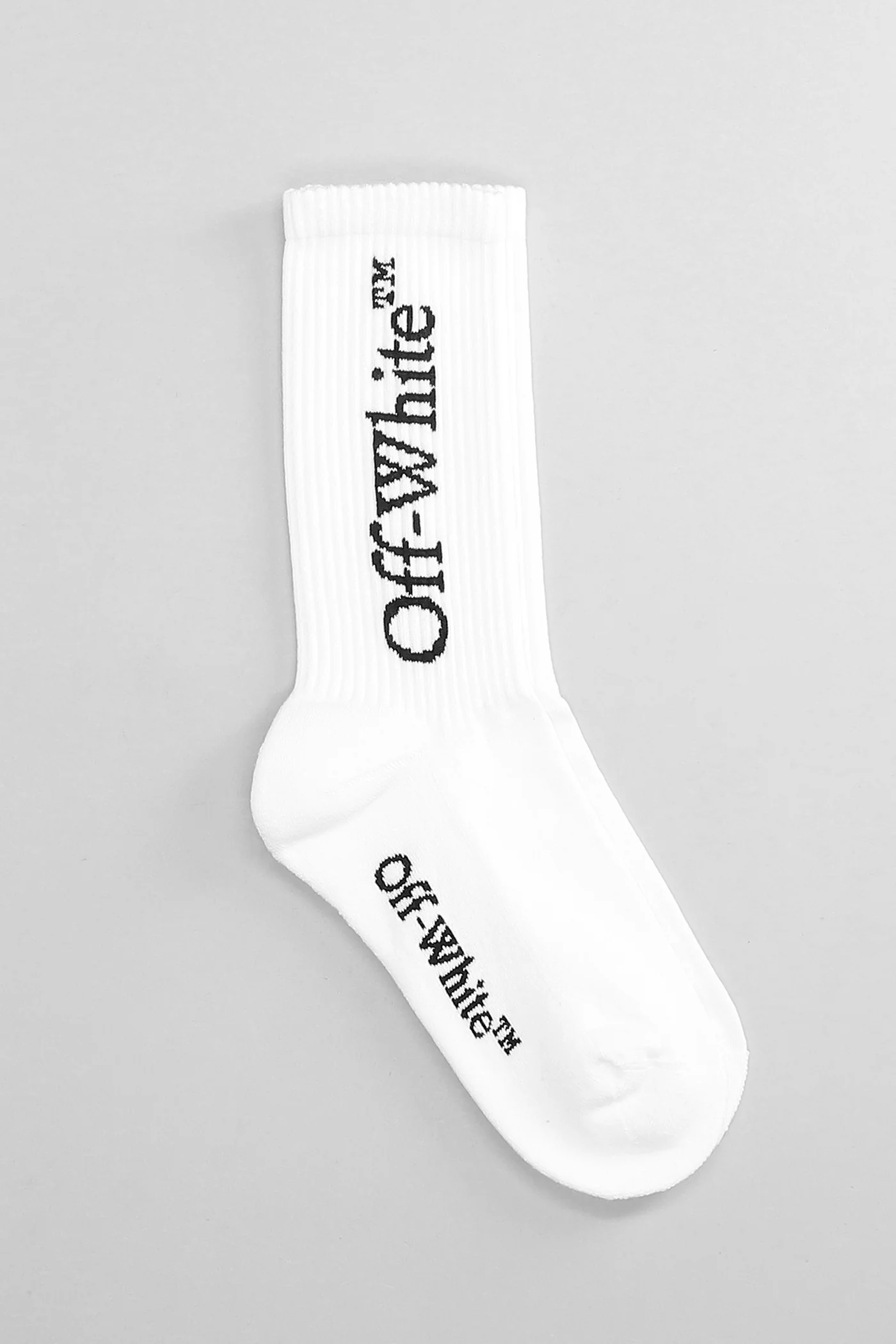 Socks in white cotton - Image 7