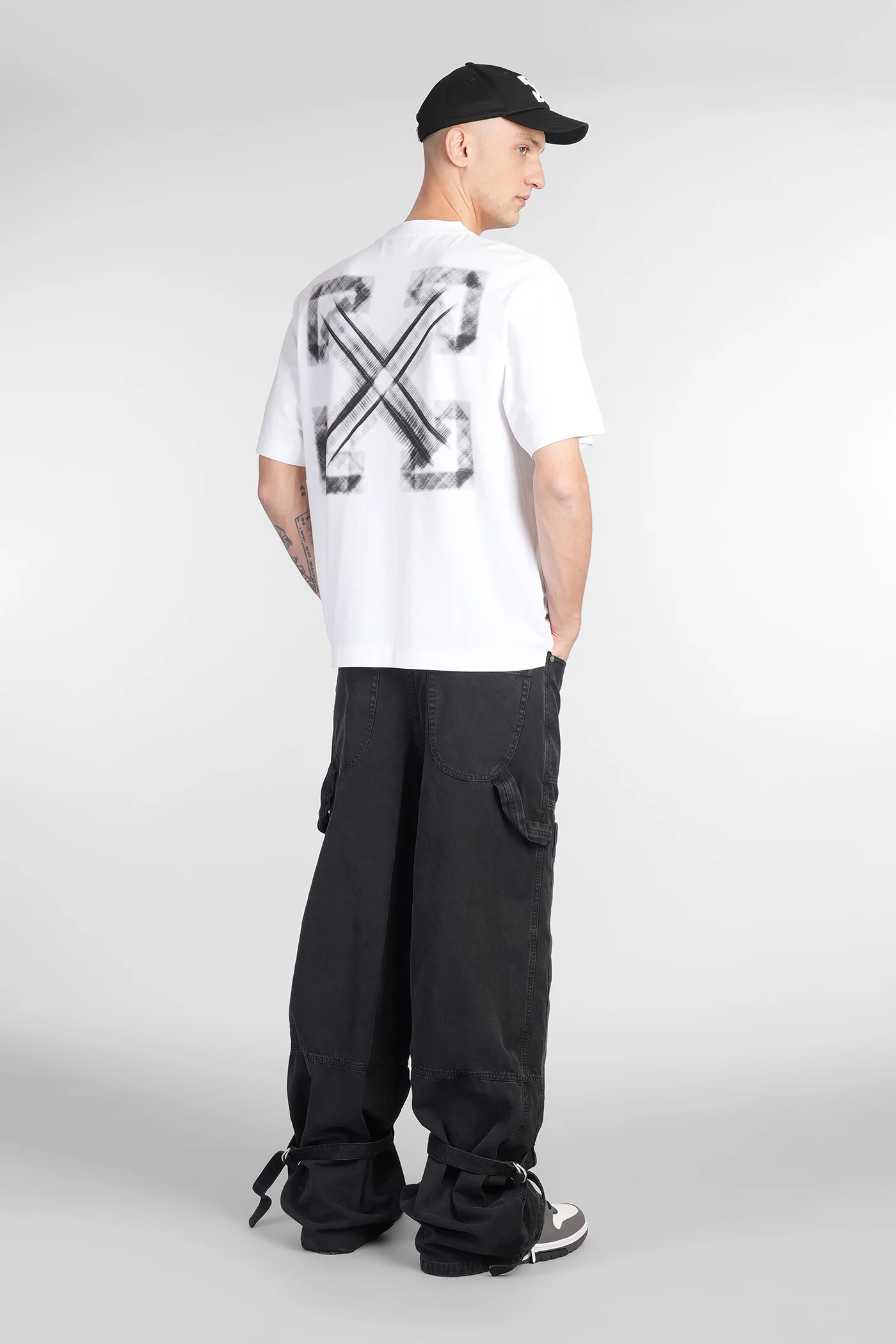 T-Shirt in white cotton - Image 2
