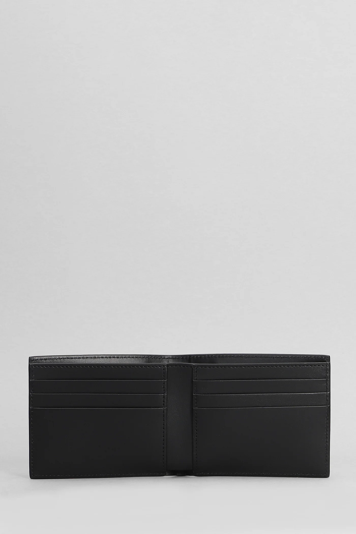 Wallet in black leather - Image 4