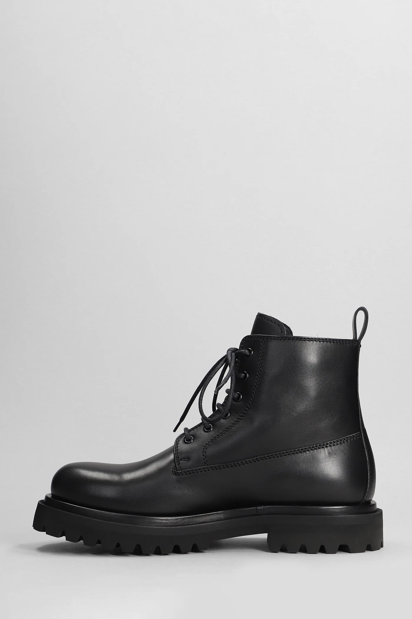Eventual 020 Combat boots in black leather - Image 3