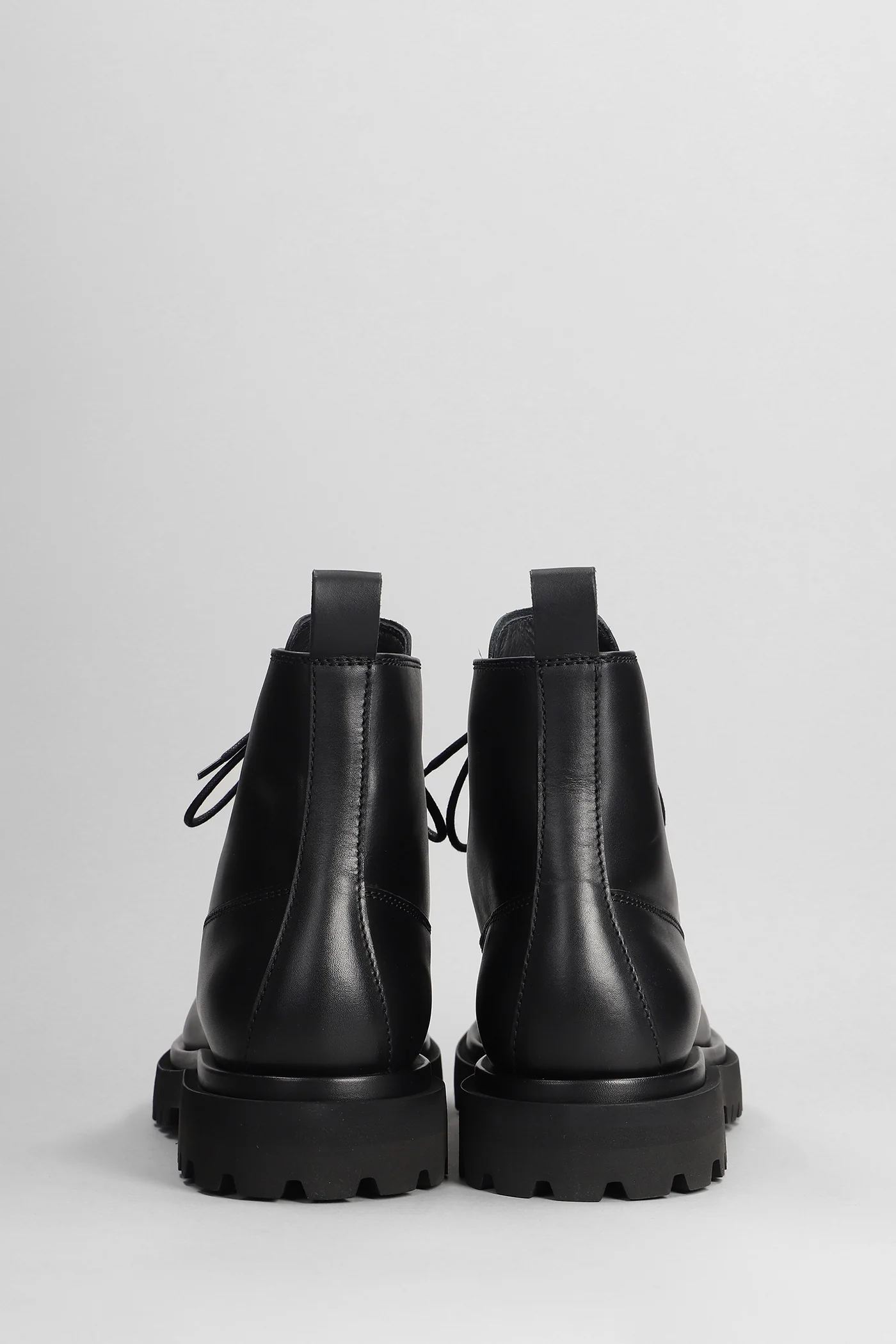 Eventual 020 Combat boots in black leather - Image 4