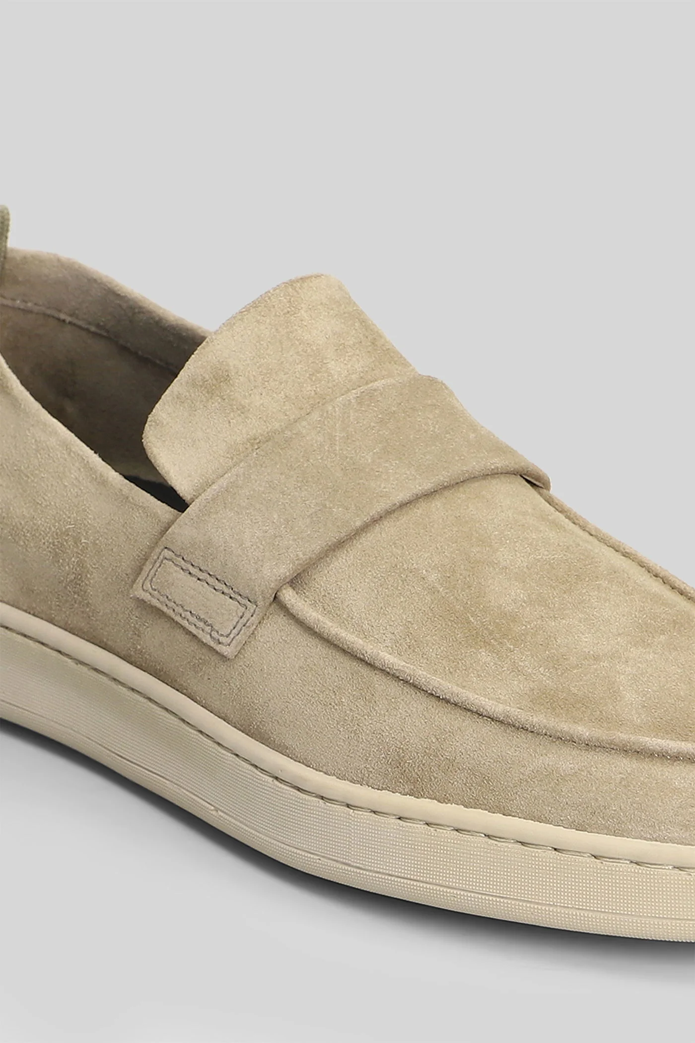 Herbie 001 Loafers in Camel suede - Image 5