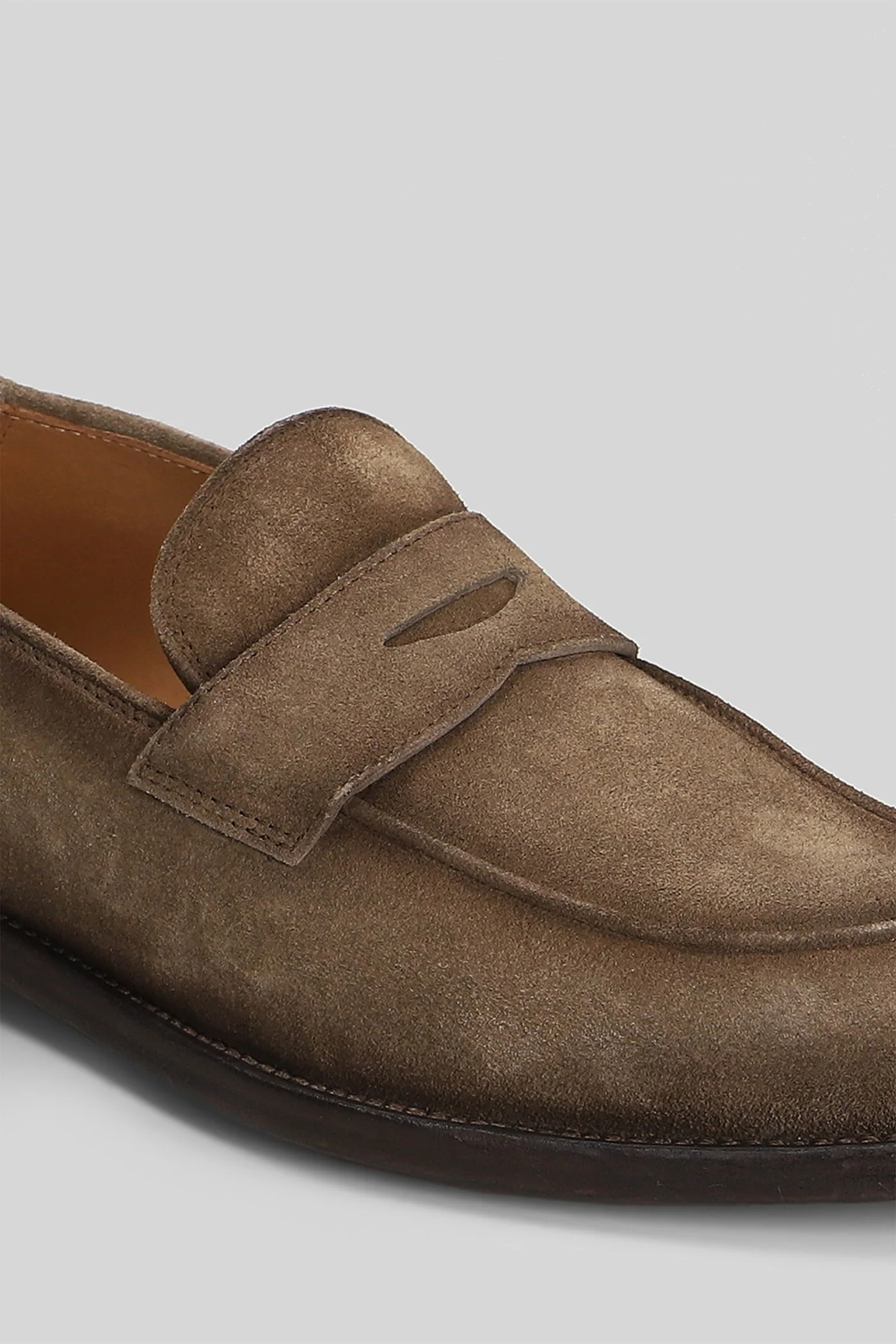 Opera 001 Loafers in brown suede - Image 5