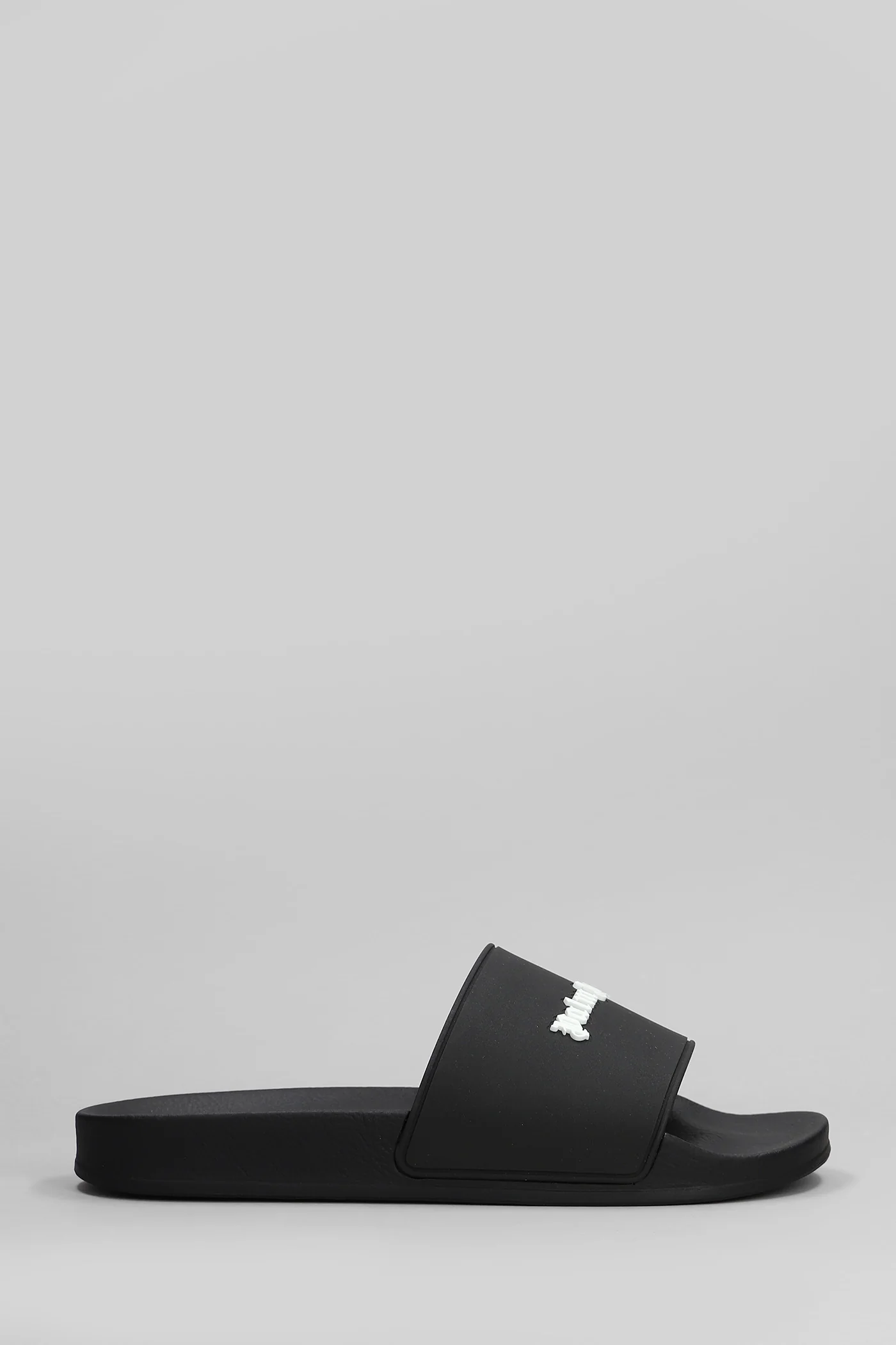 Flats in black Polyuretan