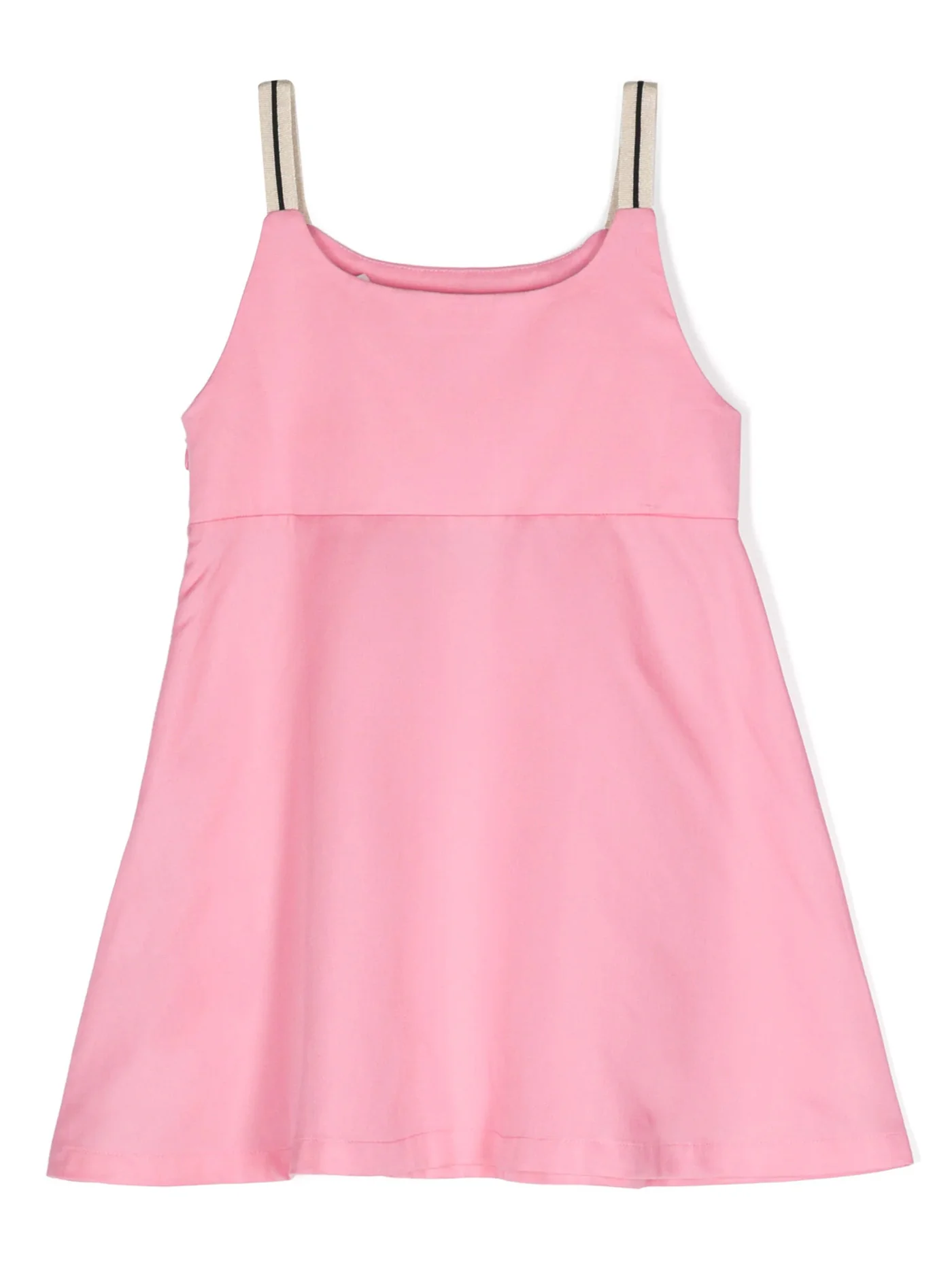 Dress woman  in rose-pink Rayon - Image 2