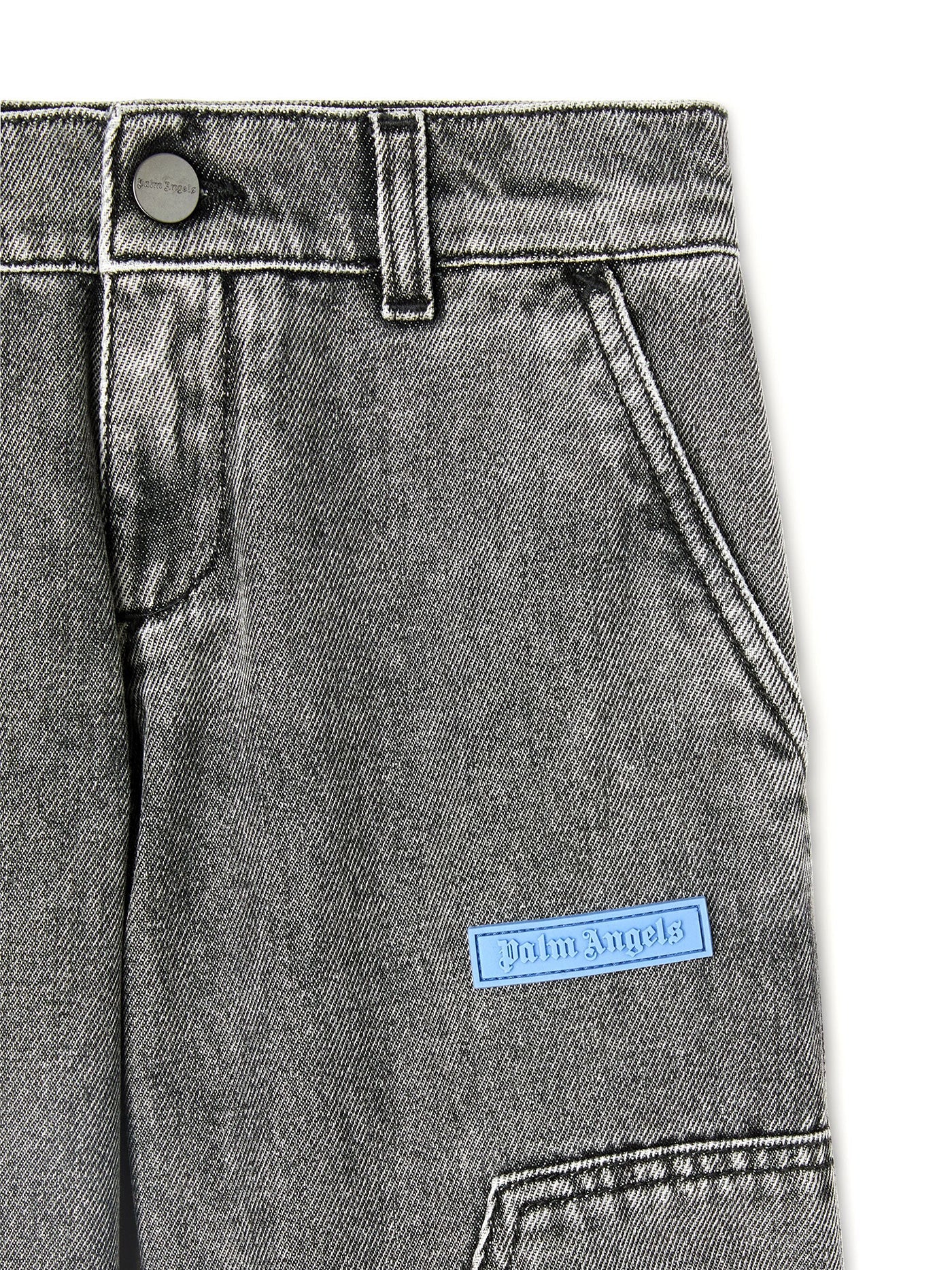 Jeans in black cotton - Image 3