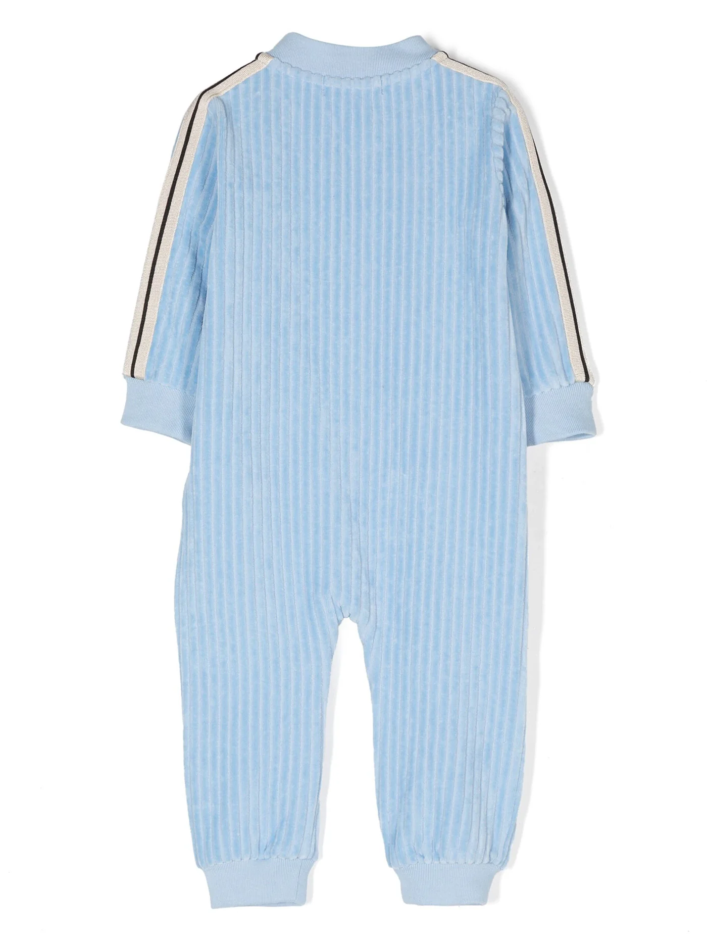 Jumpsuit in blue cotton - Image 2