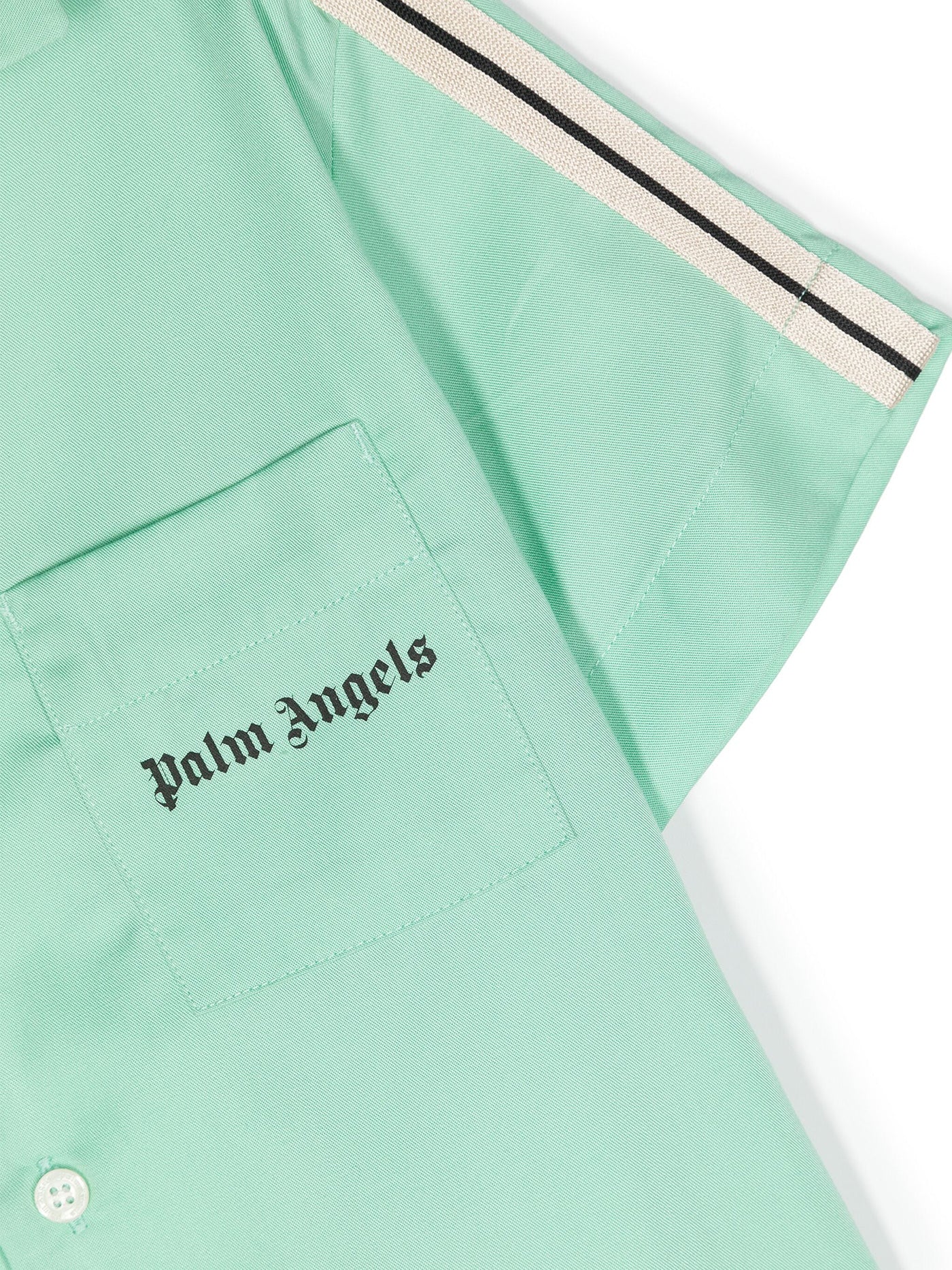 Shirt in green Rayon - Image 3