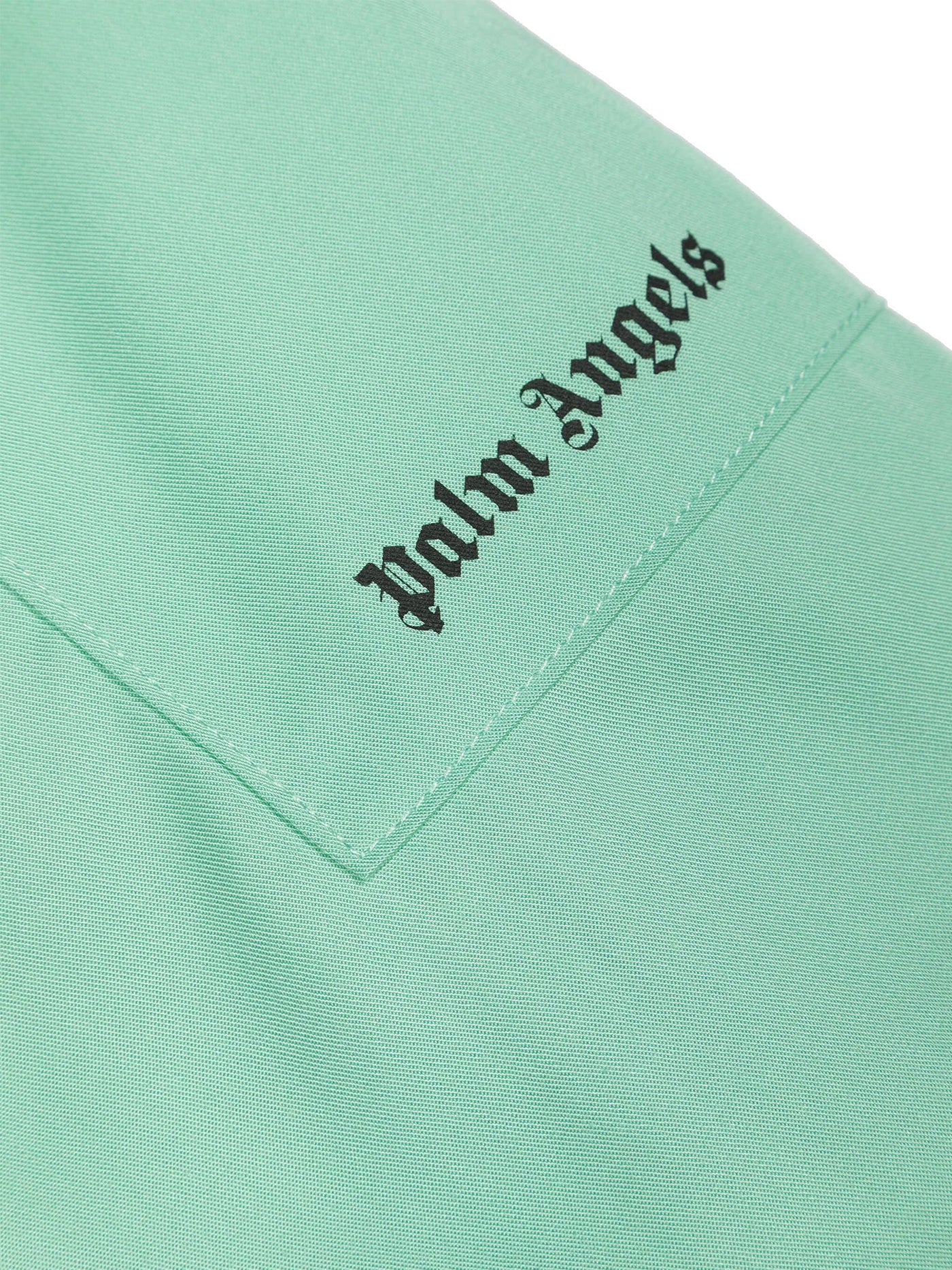 Shorts in green Rayon - Image 3