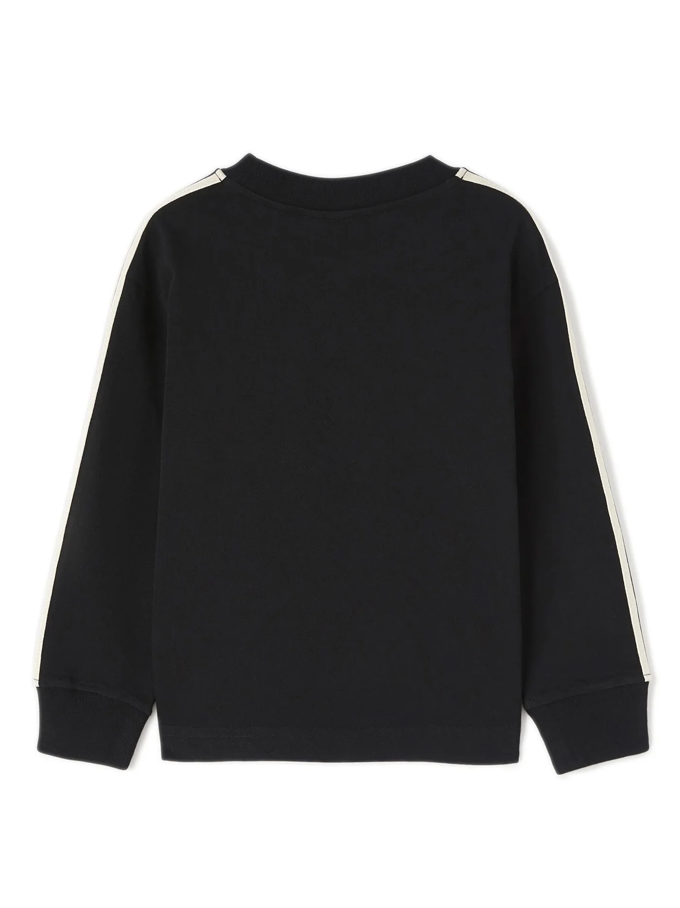 T-Shirt in black cotton - Image 2