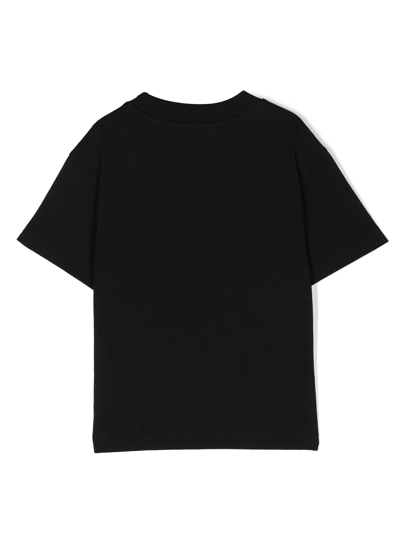 T-Shirt in black cotton - Image 2