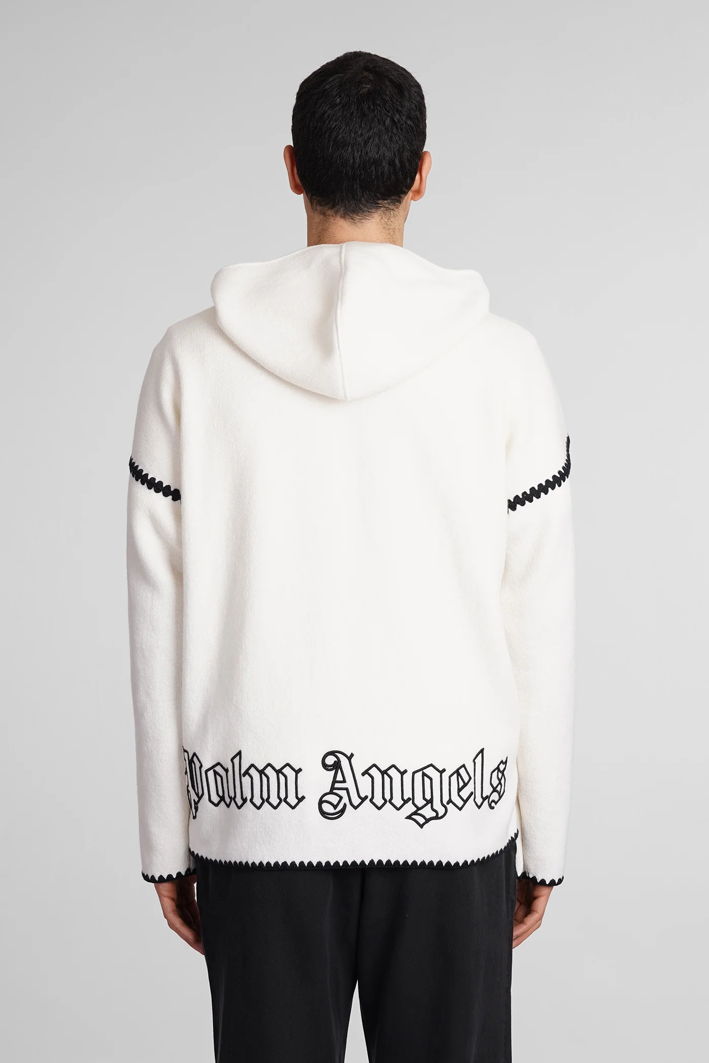 Knitwear in beige wool - Image 3