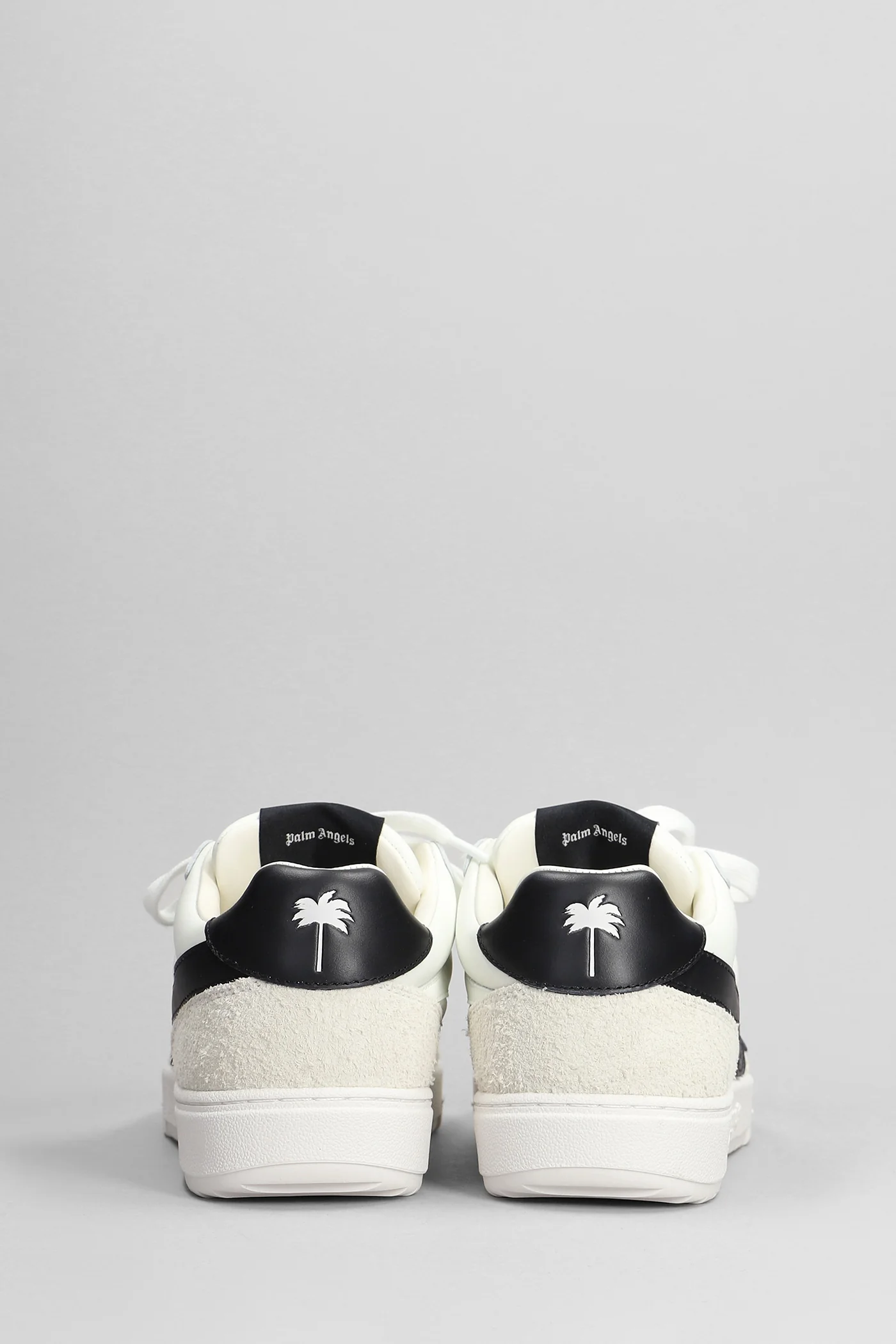 Palm university Sneakers in white suede and leather - Image 4