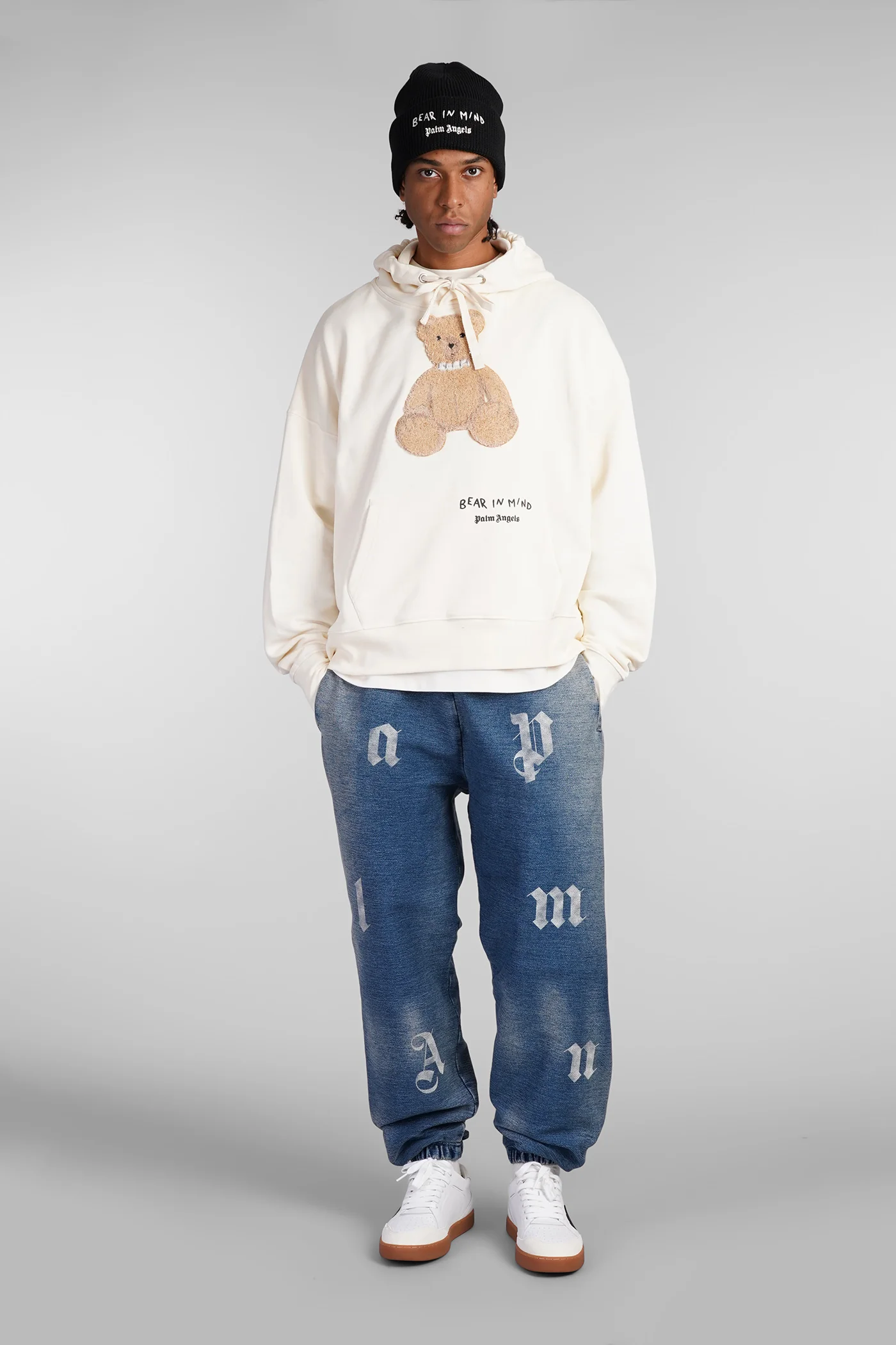 Pants in blue cotton - Image 2
