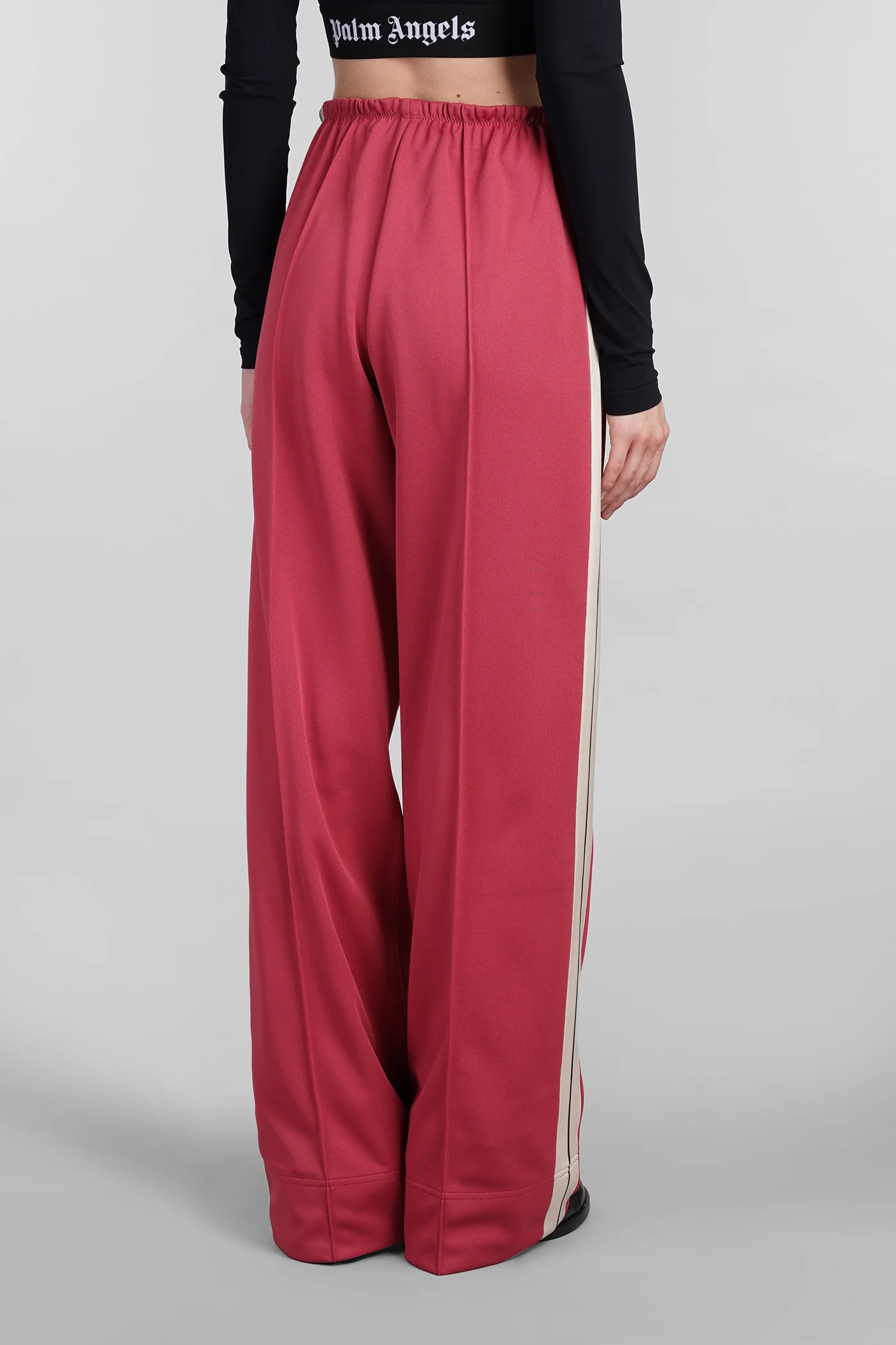 Pants in red polyester - Image 3