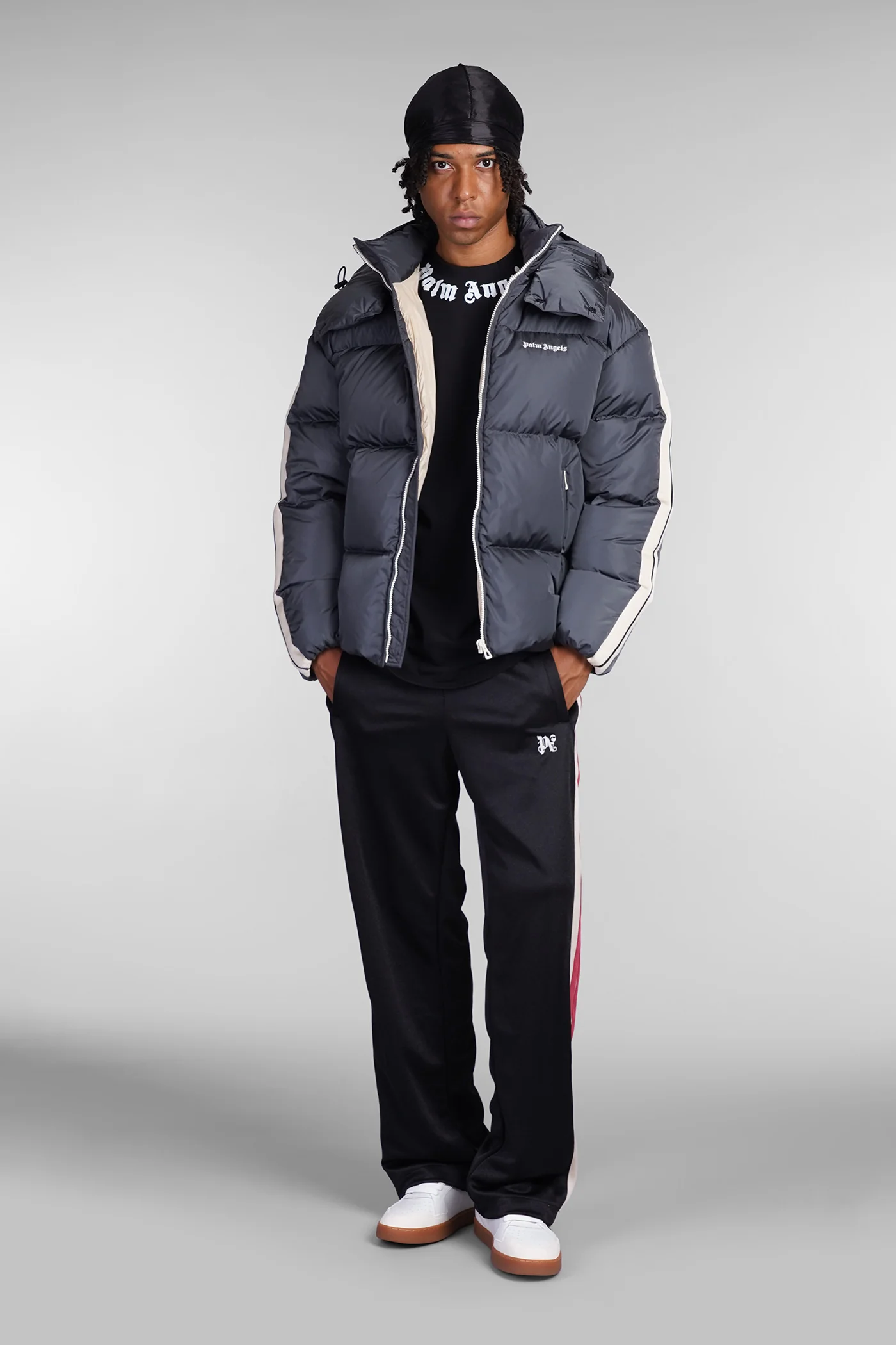 puffer in grey polyamide - Image 2