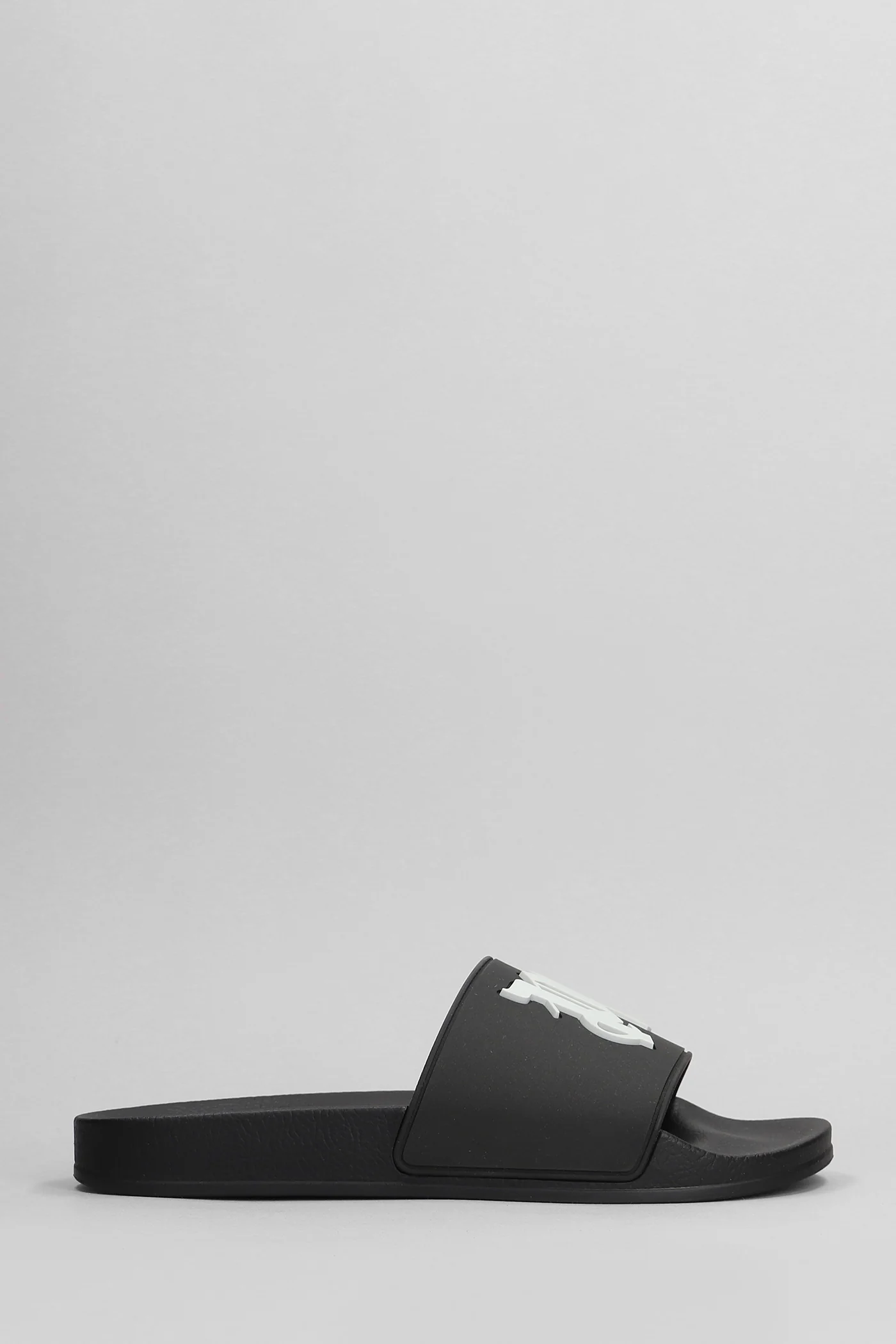 Slipper-Mule in black Polyuretan