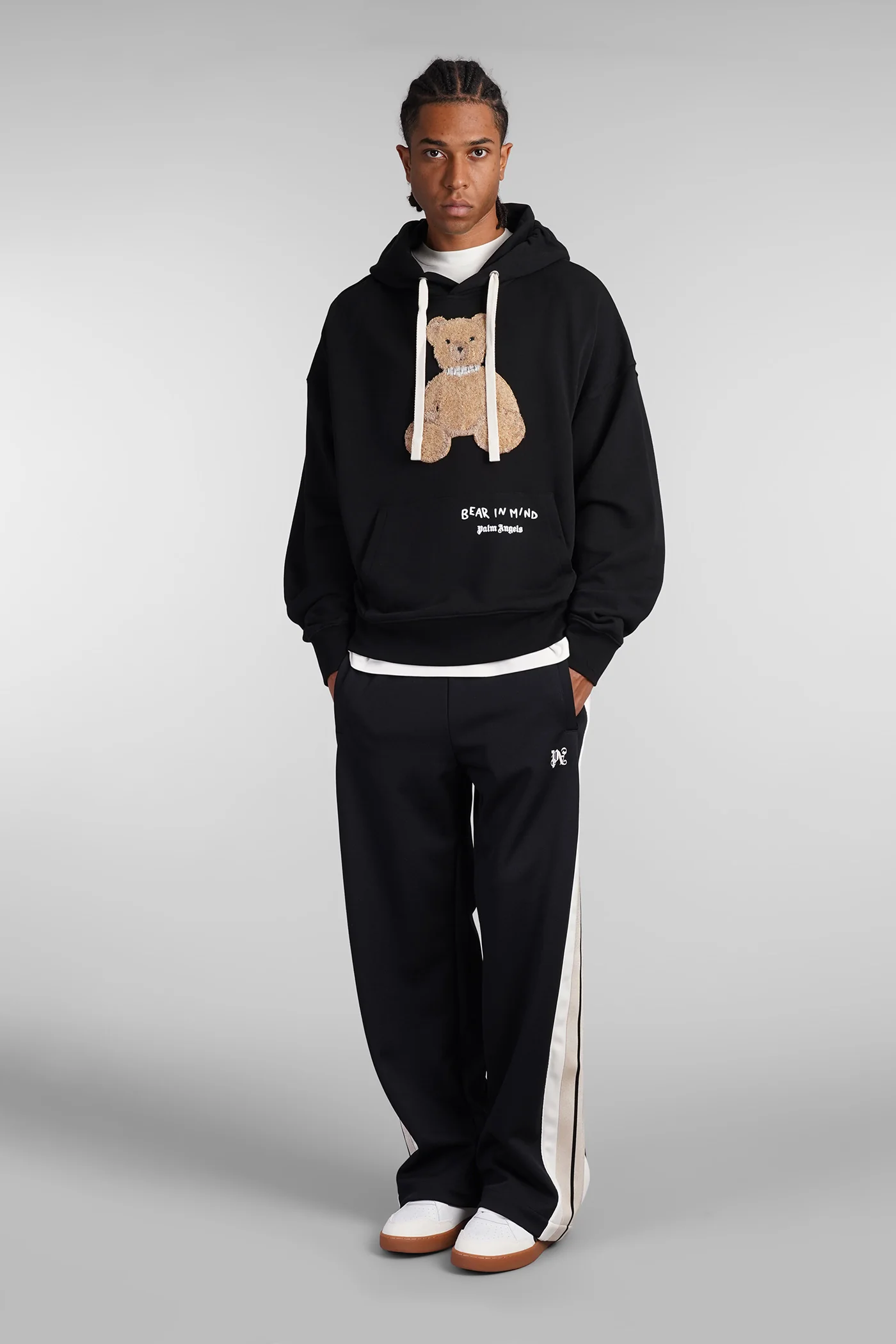 Sweatshirt in black cotton - Image 2
