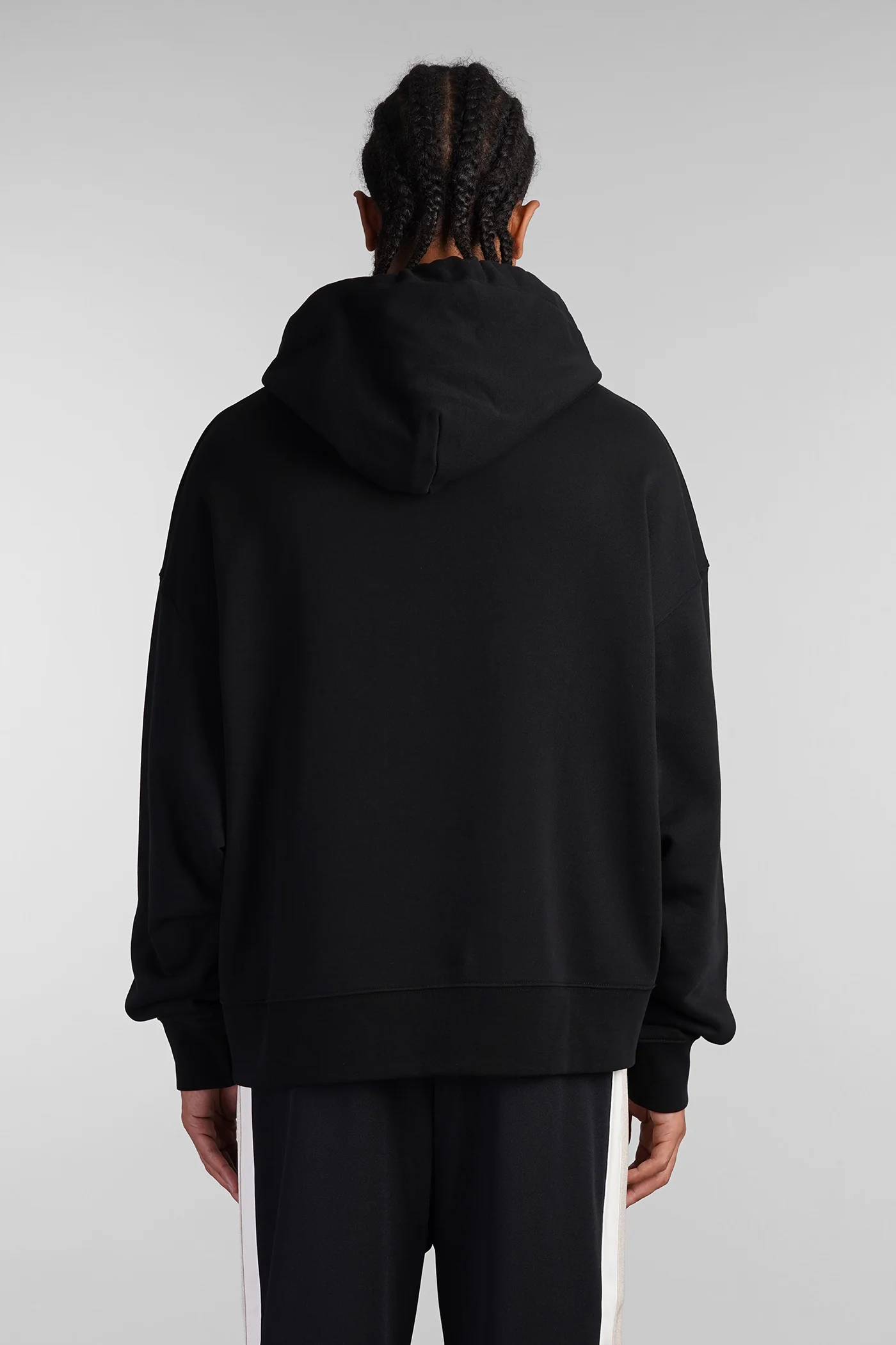 Sweatshirt in black cotton - Image 3