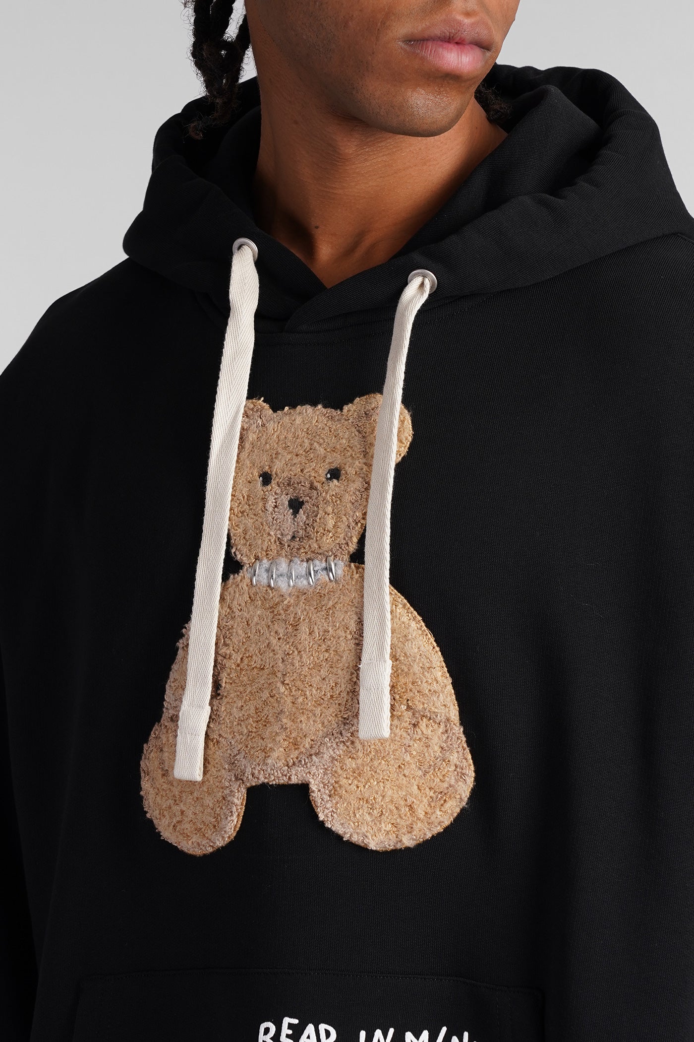 Sweatshirt in black cotton - Image 5