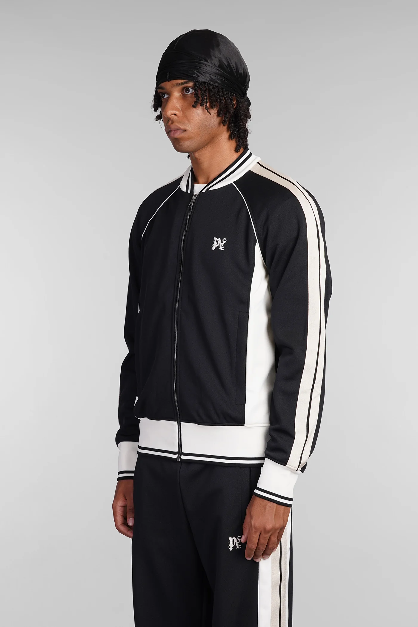 Sweatshirt in black polyester - Image 3