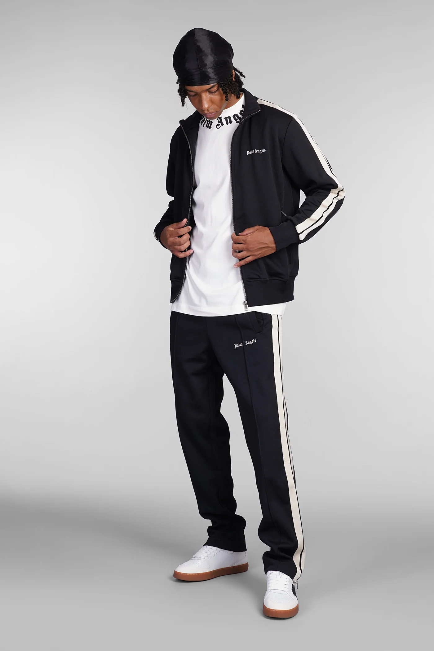 Sweatshirt in black polyester - Image 2