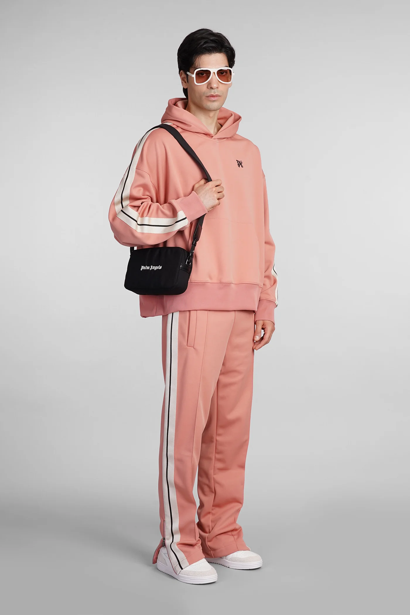 Sweatshirt in rose-pink polyester - Image 2