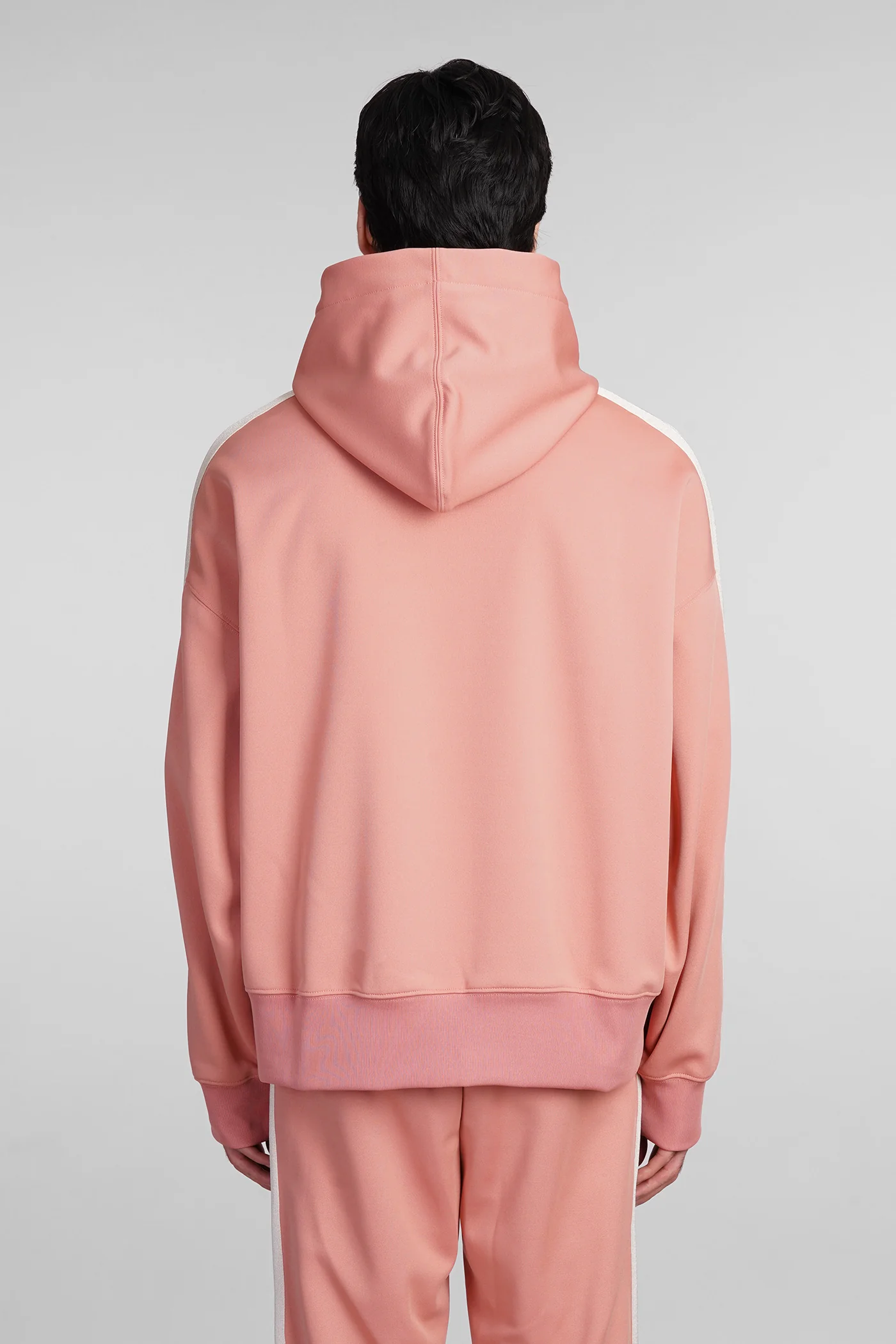 Sweatshirt in rose-pink polyester - Image 3