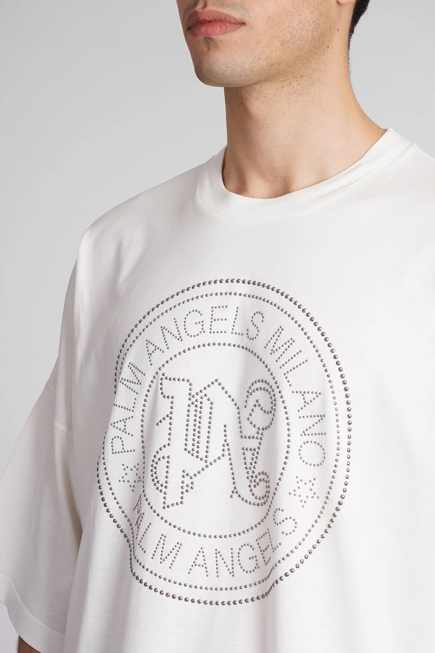 T-Shirt in beige cotton - Image 5