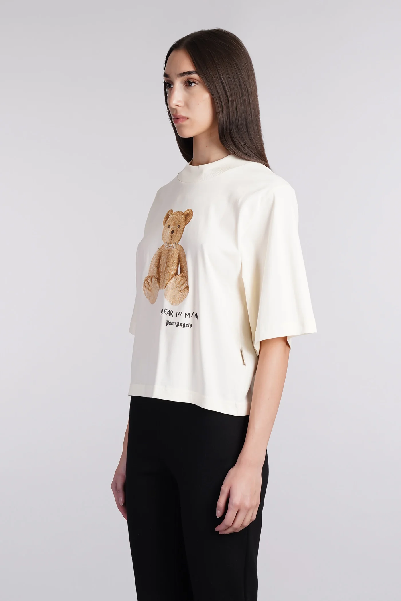 T-Shirt in white cotton - Image 4