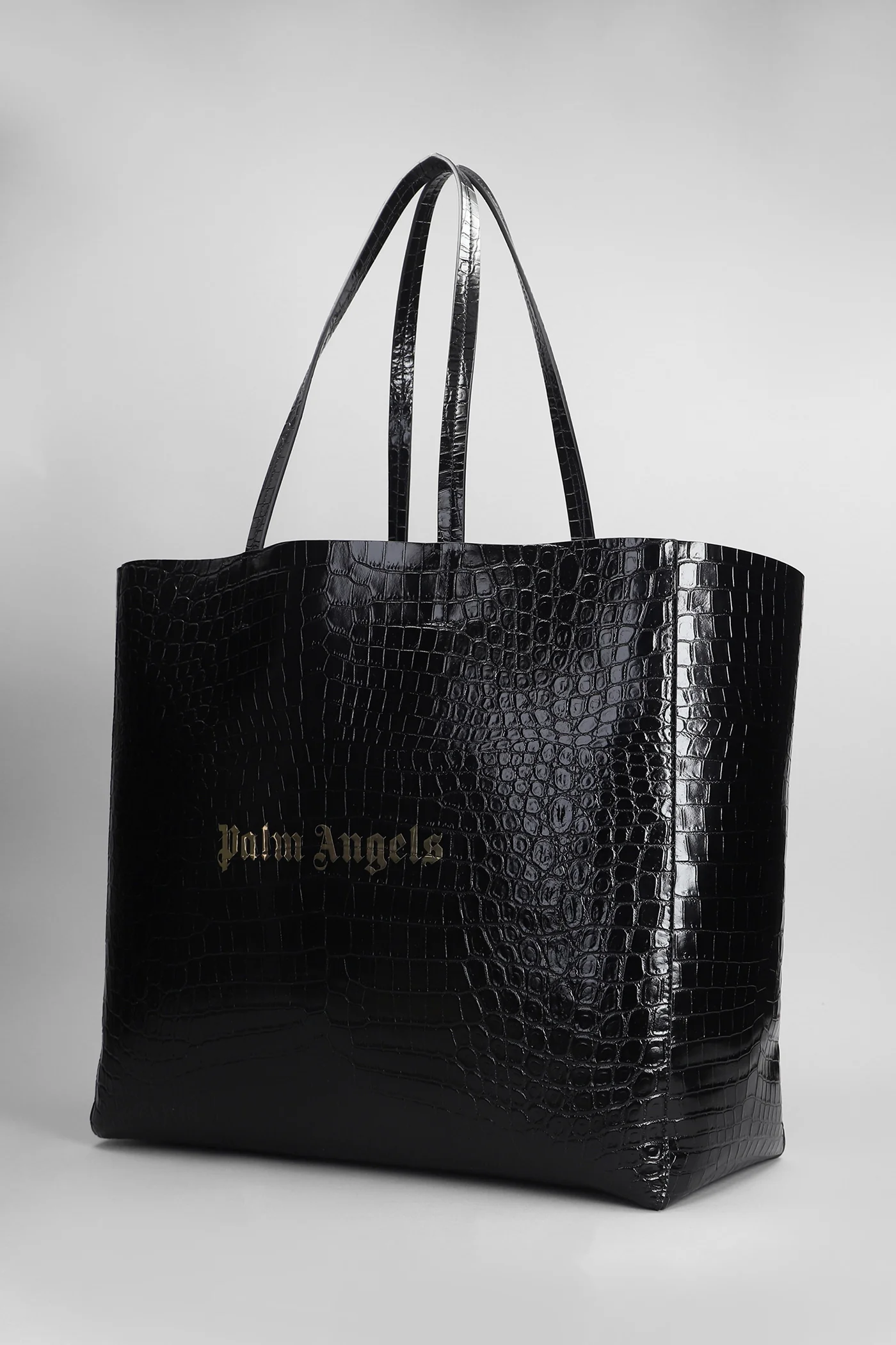 Tote in black leather - Image 2