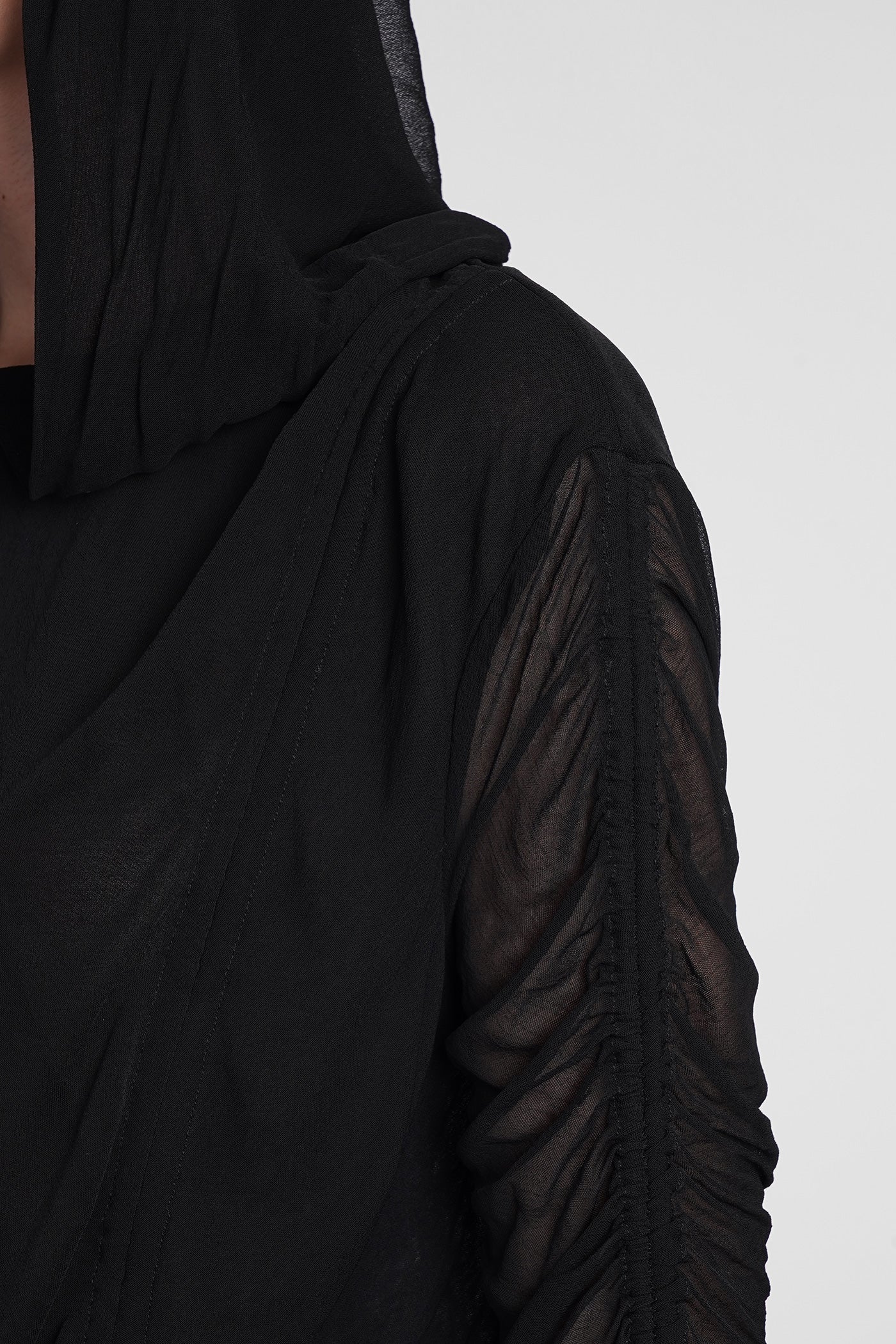 Guilfelma Topwear in black viscose - Image 3