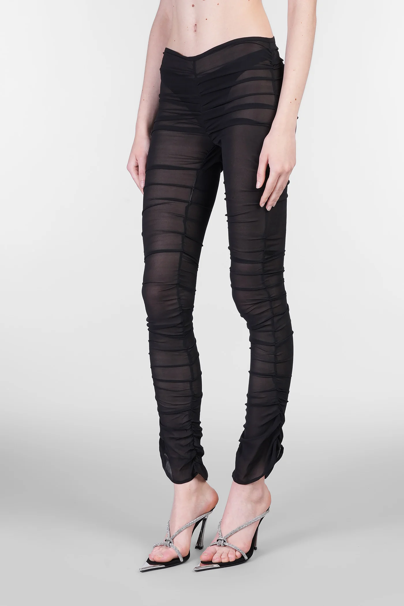 Thrinax Leggings in black viscose - Image 4
