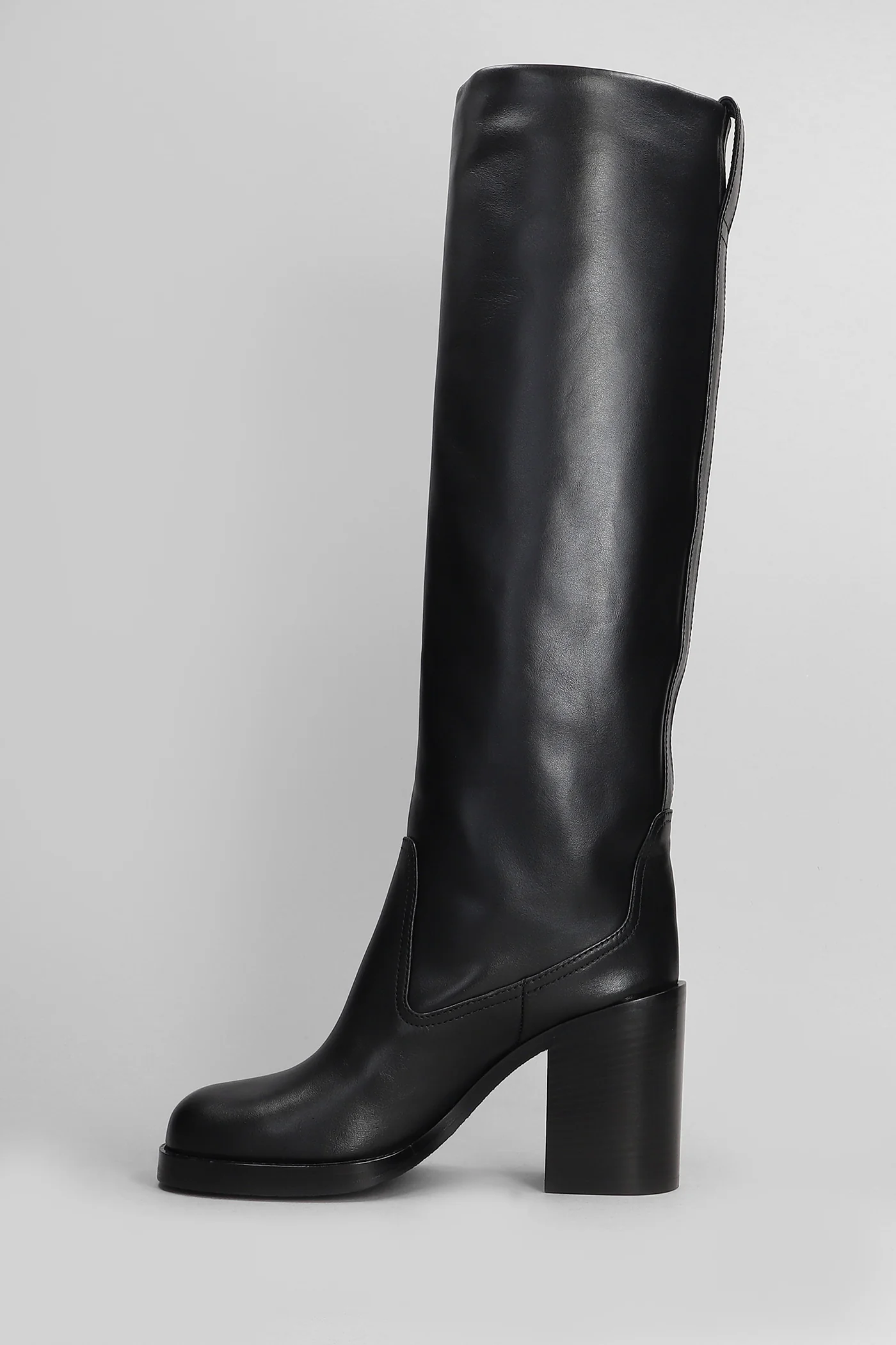 Alexandra Boot High heels boots in black leather - Image 3
