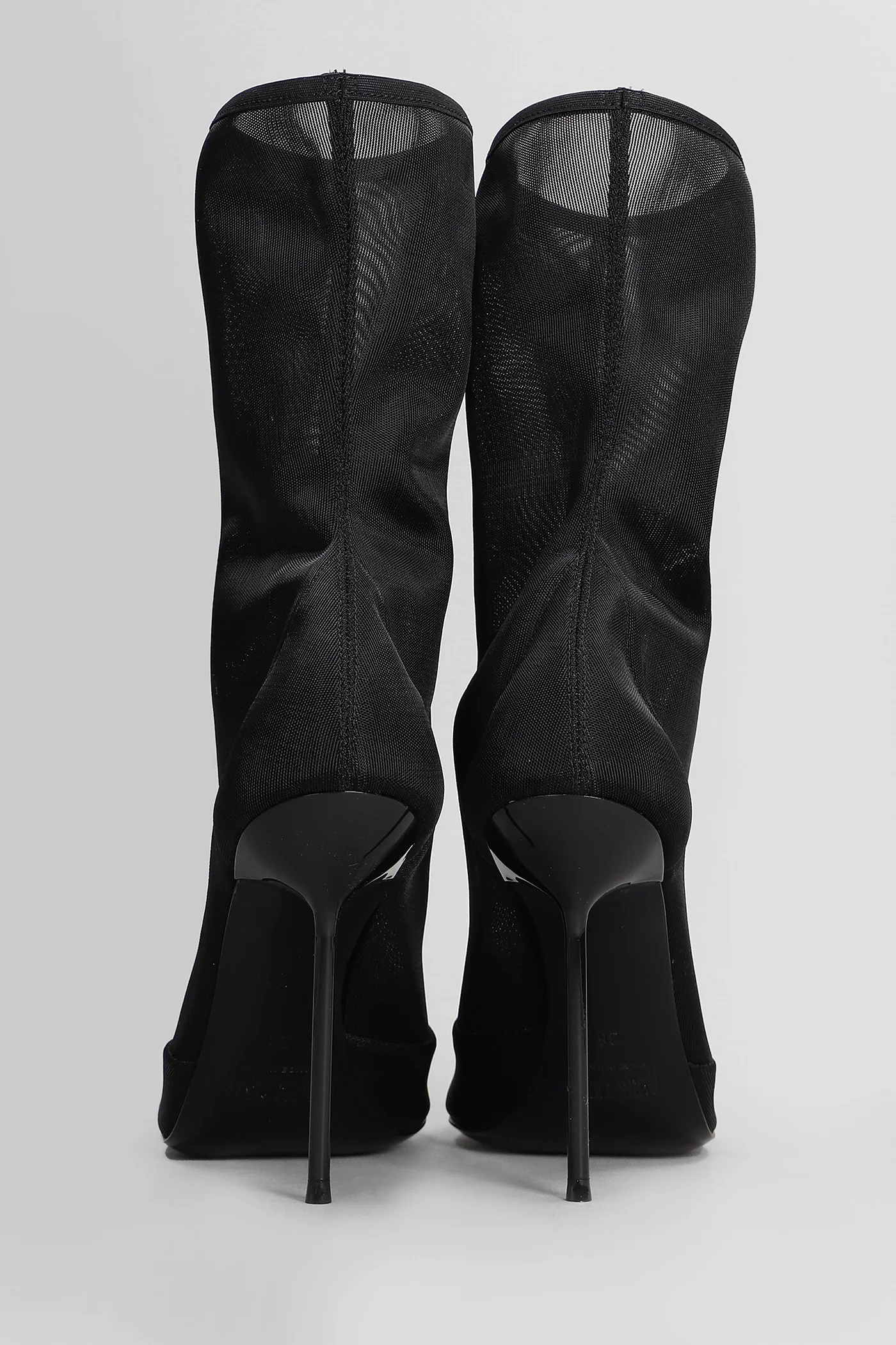 Lidia Ankle Boot High heels Ankle boots in black fabric - Image 4