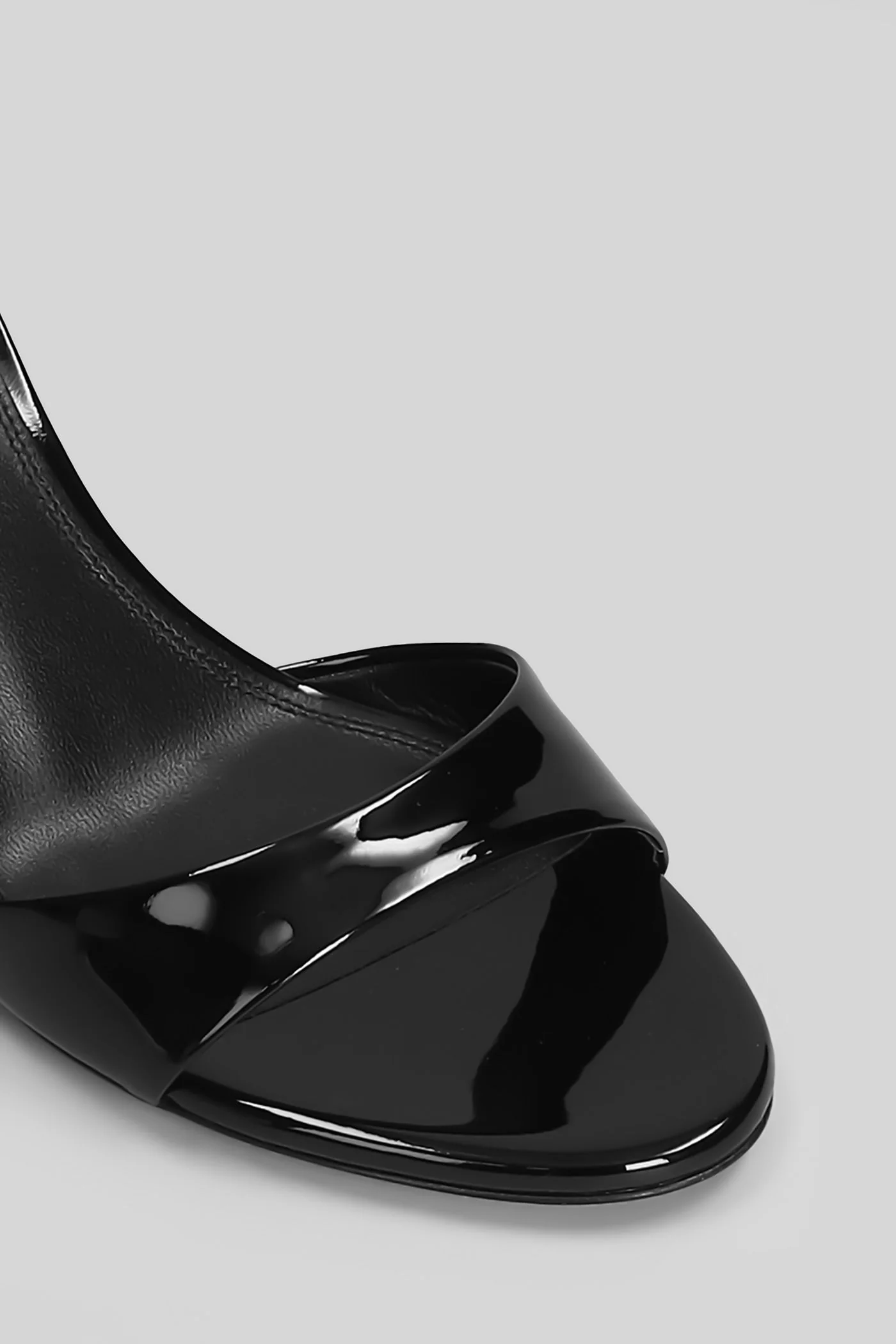 Lidia mule 70 Slipper-Mule in black leather - Image 5